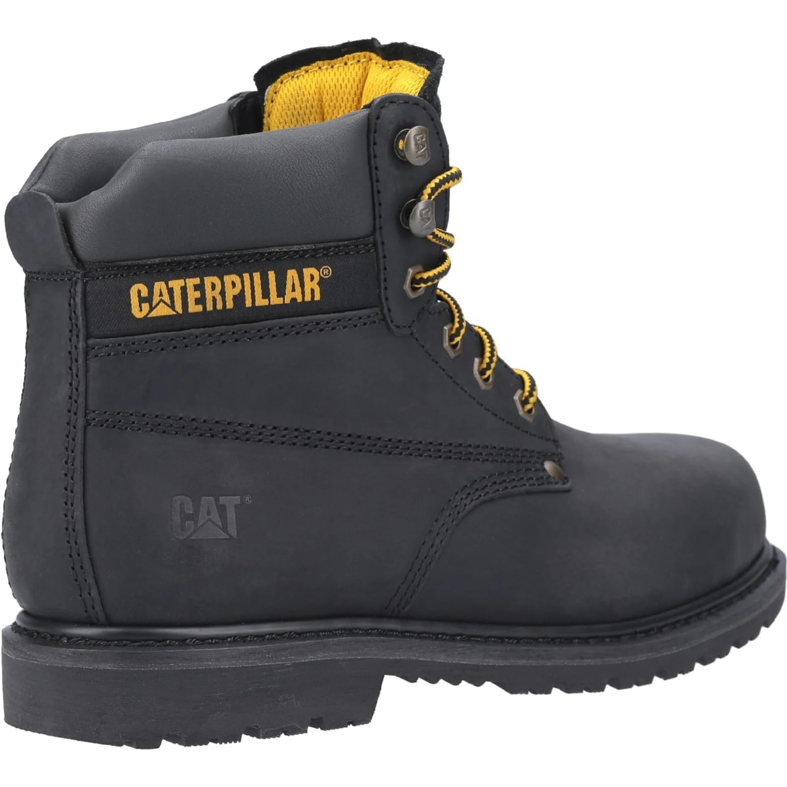 Caterpillar Mens Powerplant GYW Safety Boot Black - Image 3