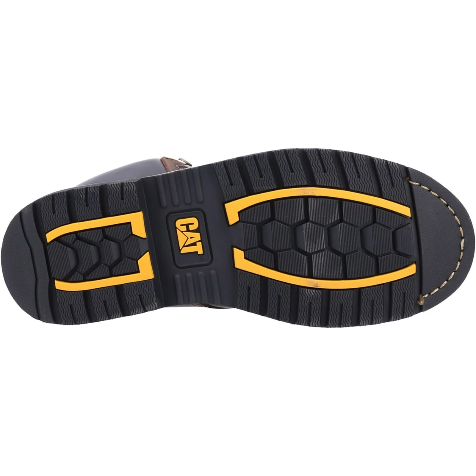 Caterpillar Mens Powerplant S3 GYW Safety Boot Brown - Image 2