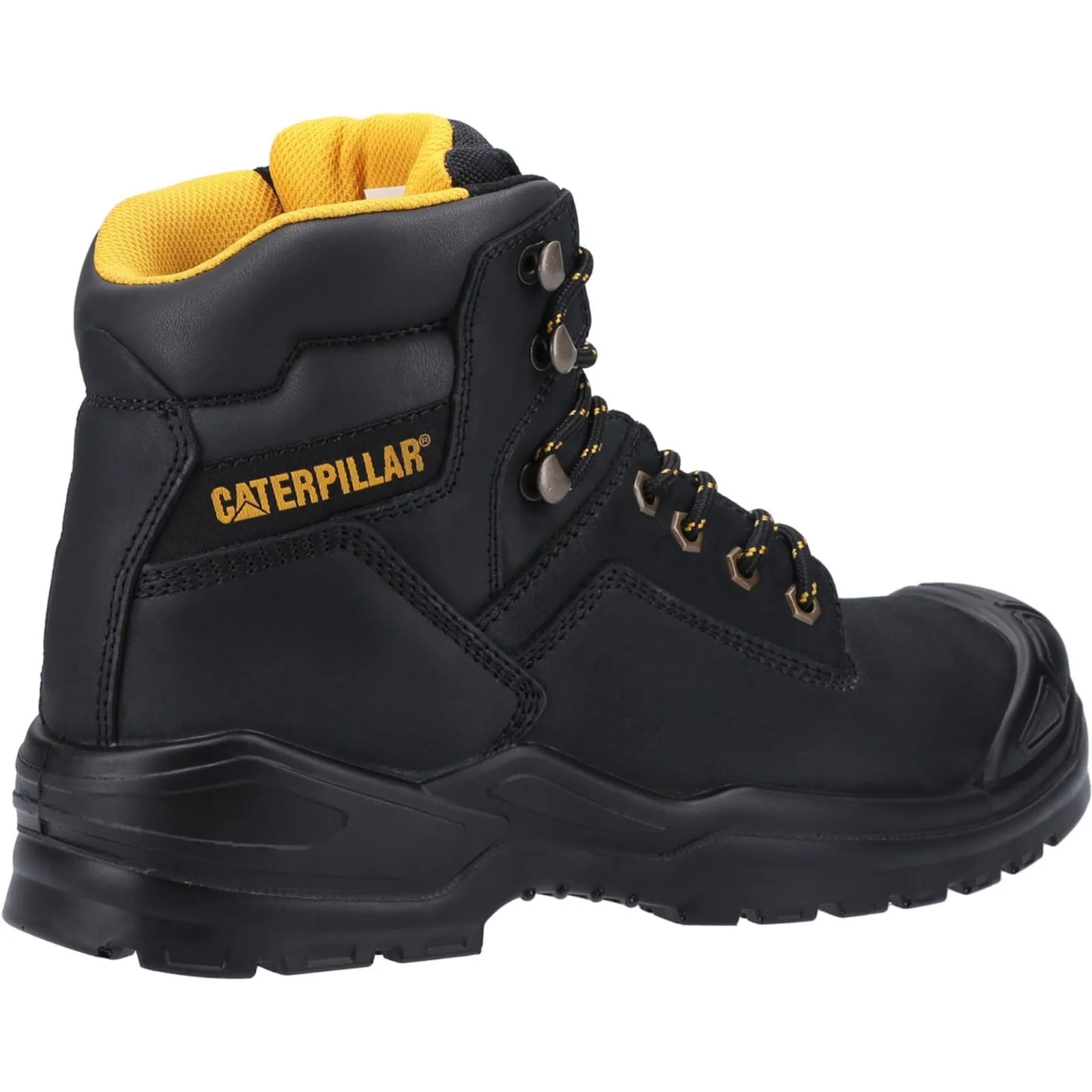 Caterpillar Mens Striver Mid S3 Safety Boot Black - Image 3