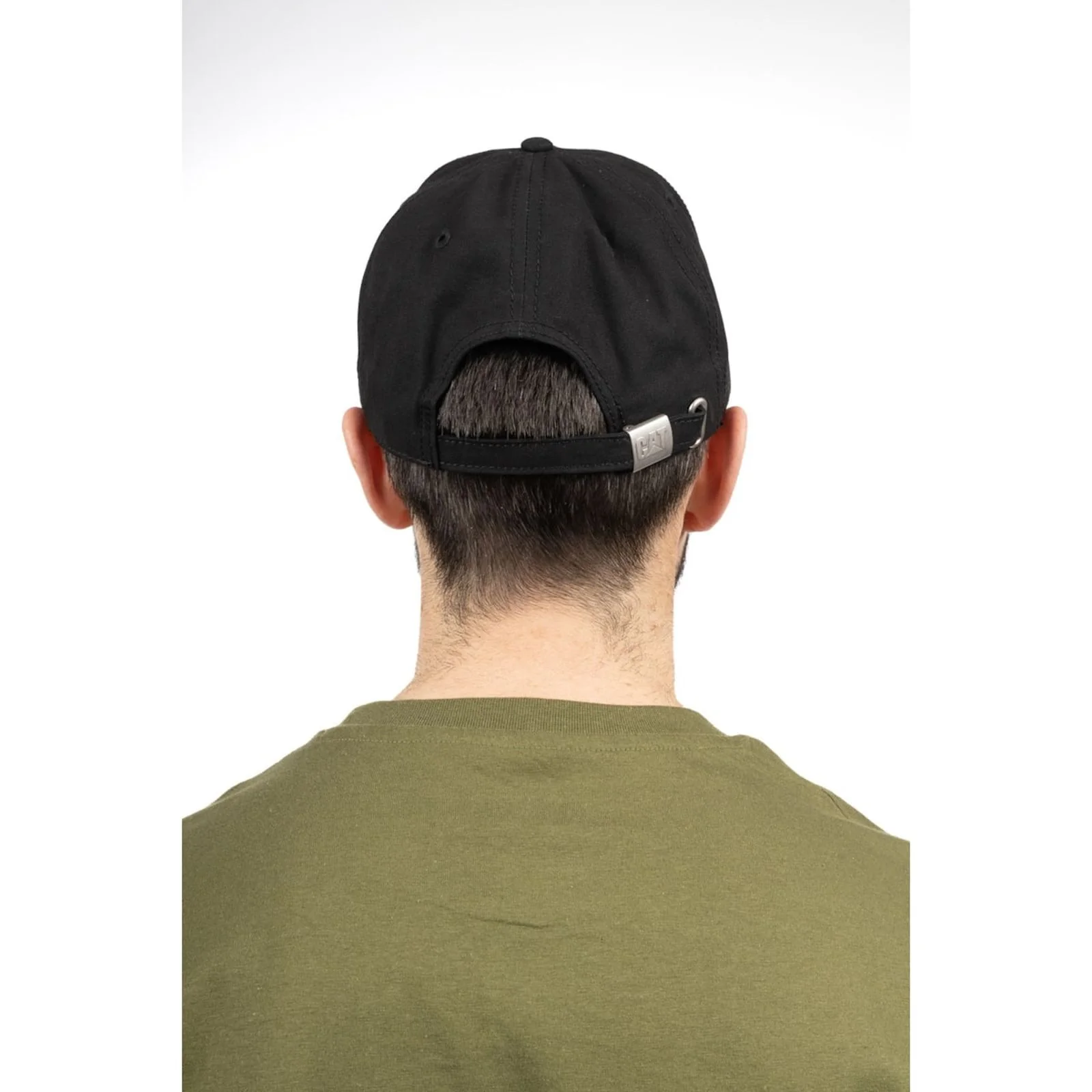 Caterpillar Unisex Trademark Cap Black - Image 3