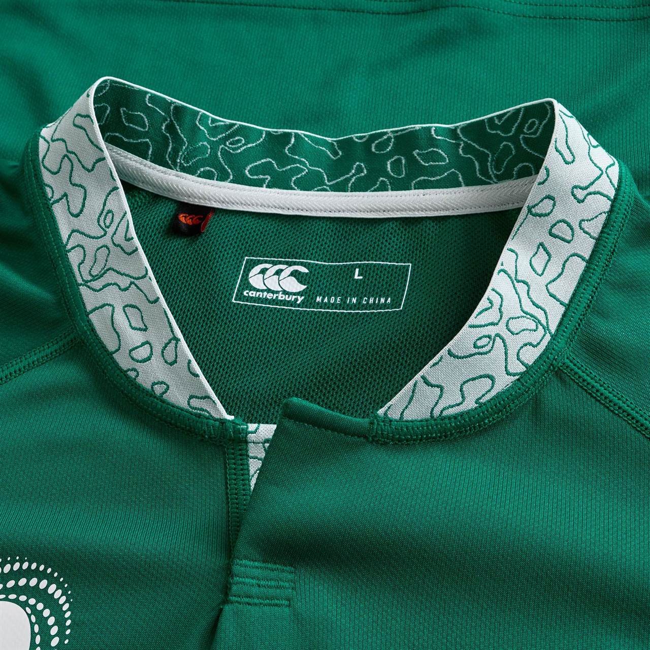 Canterbury IRFU Ireland Rugby WRWC 2025/26 Mens Home Pro Jersey - Image 9