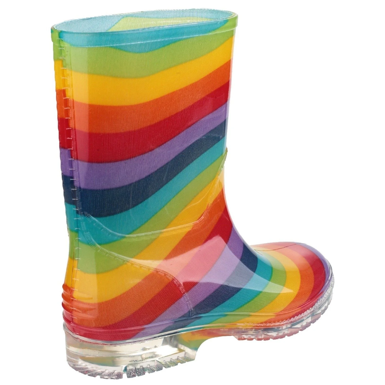 Cotswold Infant Girls Pvc Wellington Rainbow - Image 3