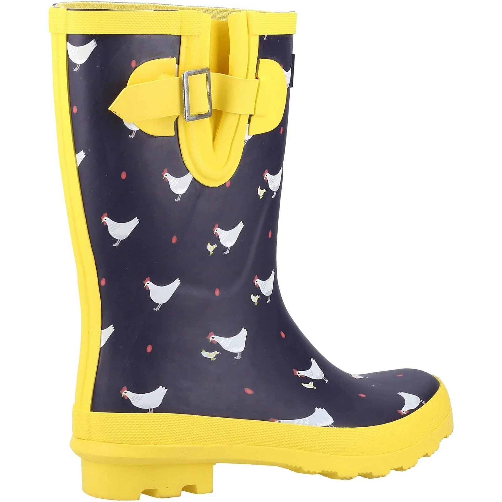 Cotswold Womens Farmyard Mid Wellington Chick - Image 3