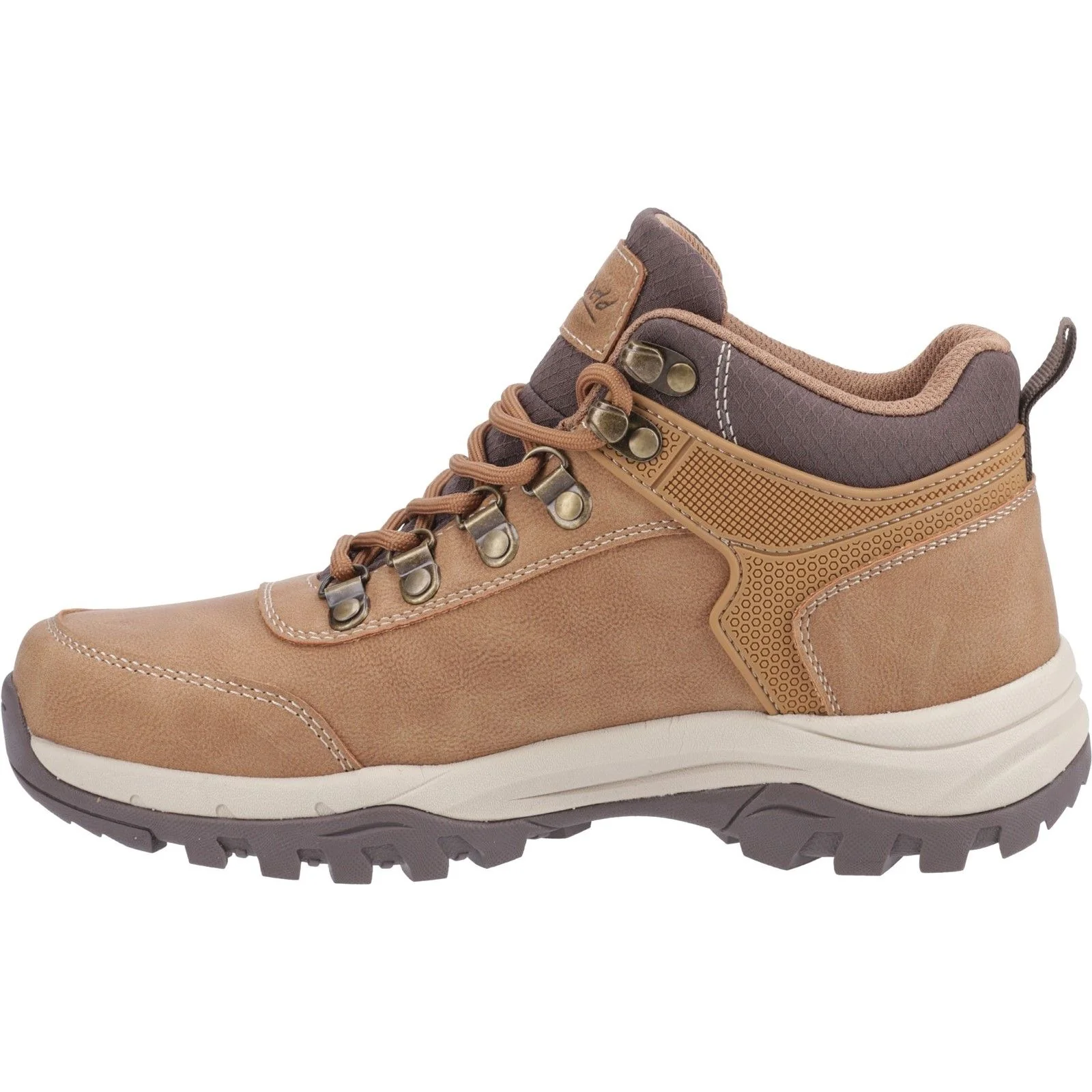 Cotswold Womens Overbury Hiking Boots Tan - Image 2