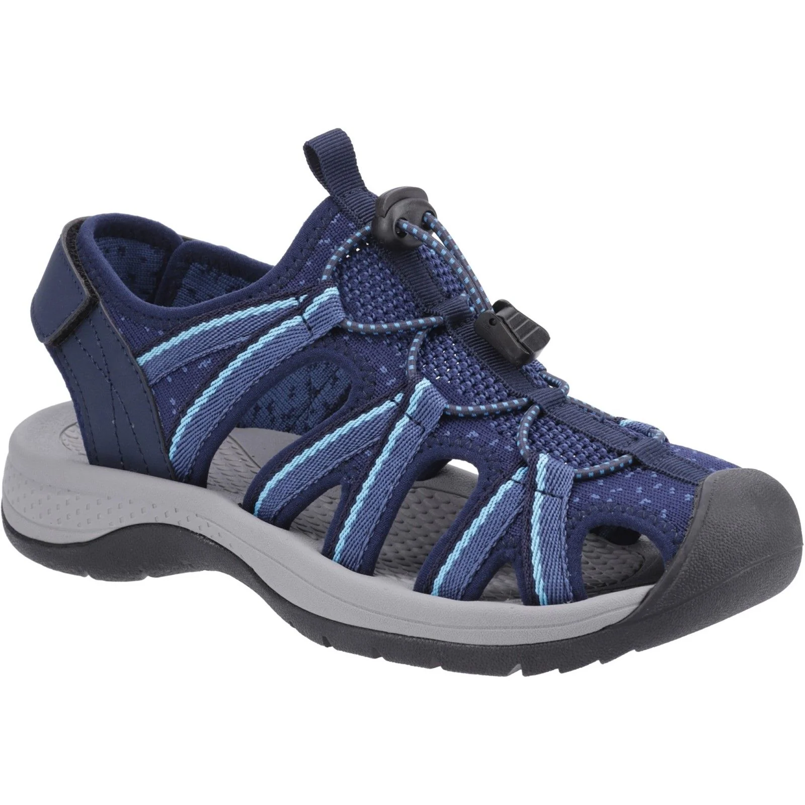 Cotswold Womens Upton Sandal Navy/Turquoise - Image 5