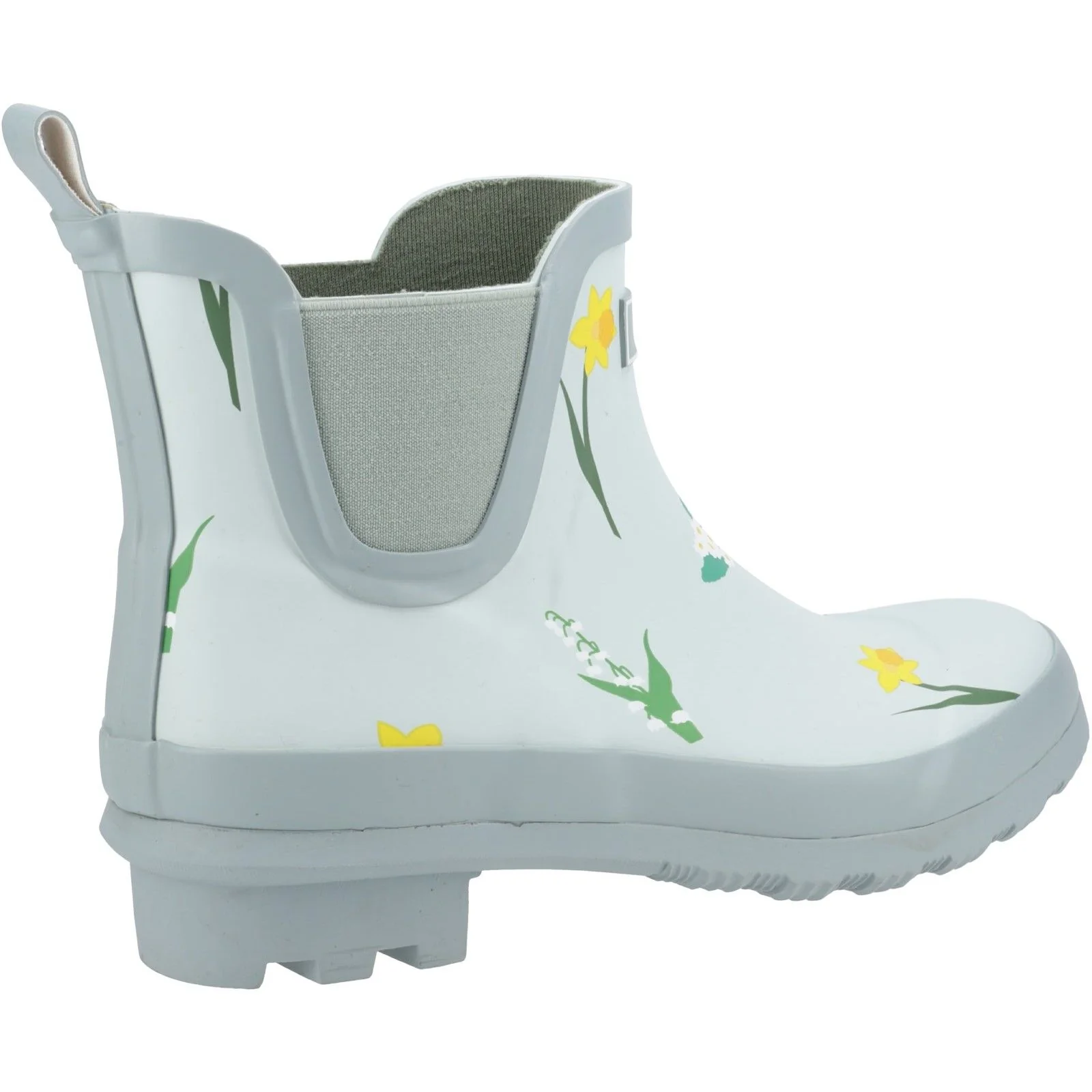 Cotswold Womens Wildflower Ankle Wellingtons Mint - Image 4