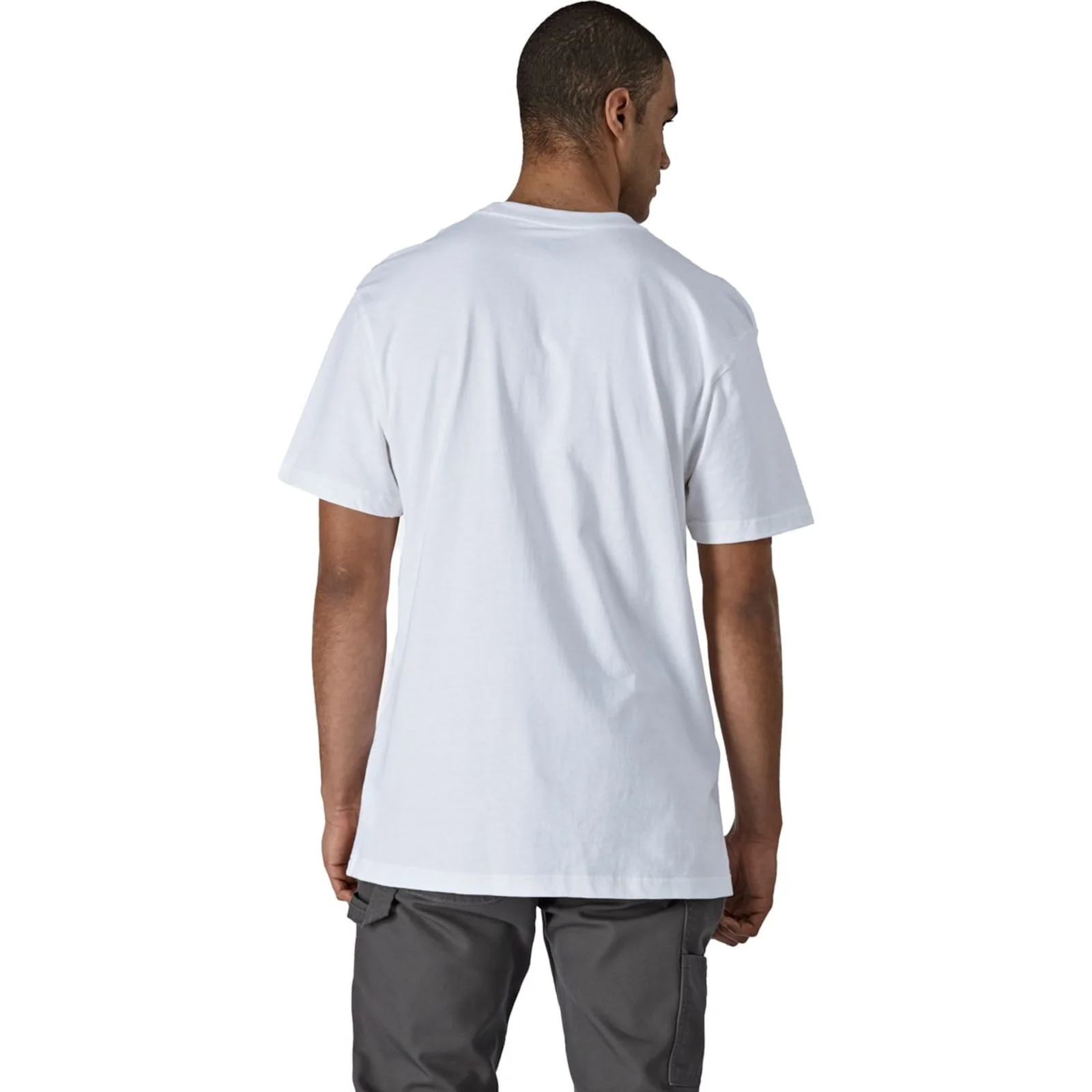 Dickies Mens Short Sleeve Cotton T-Shirt White - Image 2