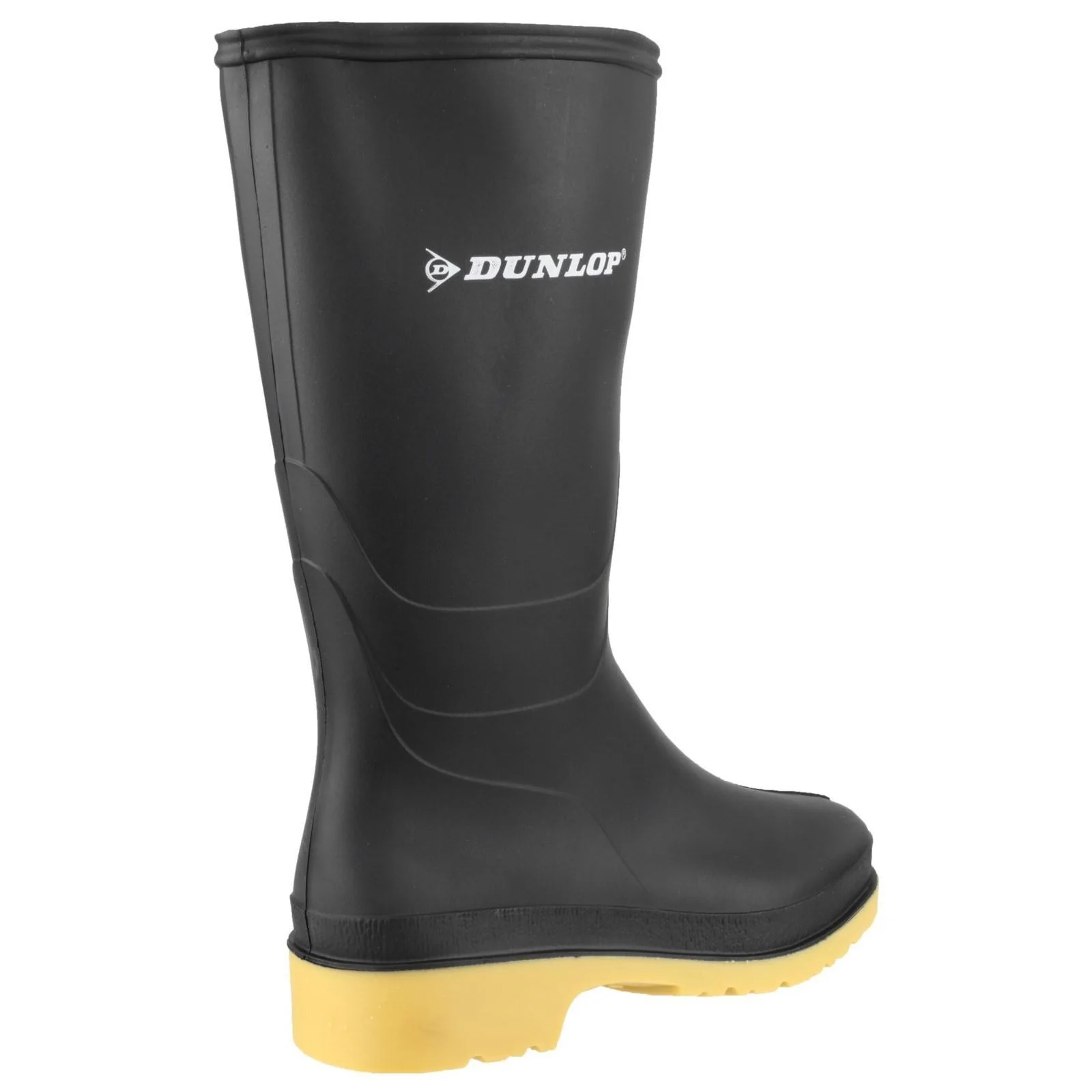 Dunlop Junior Kids Dull Wellington Black - Image 3