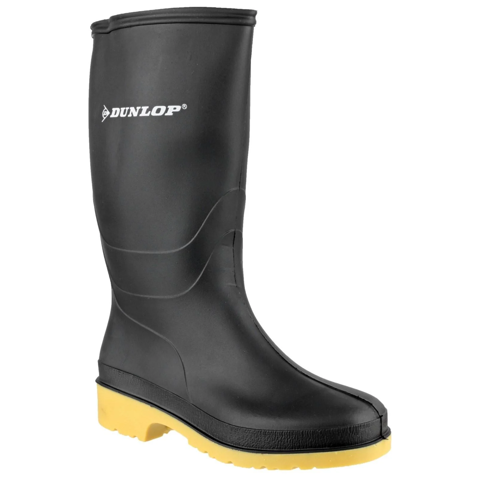 Dunlop Kids Dulls Wellington Boot Black - Image 5