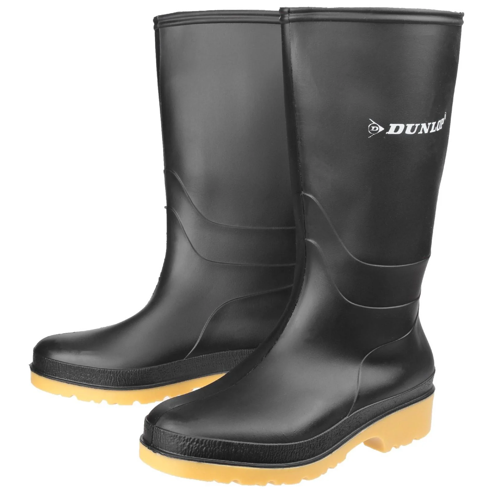 Dunlop Kids Dulls Wellington Boot Black - Image 6