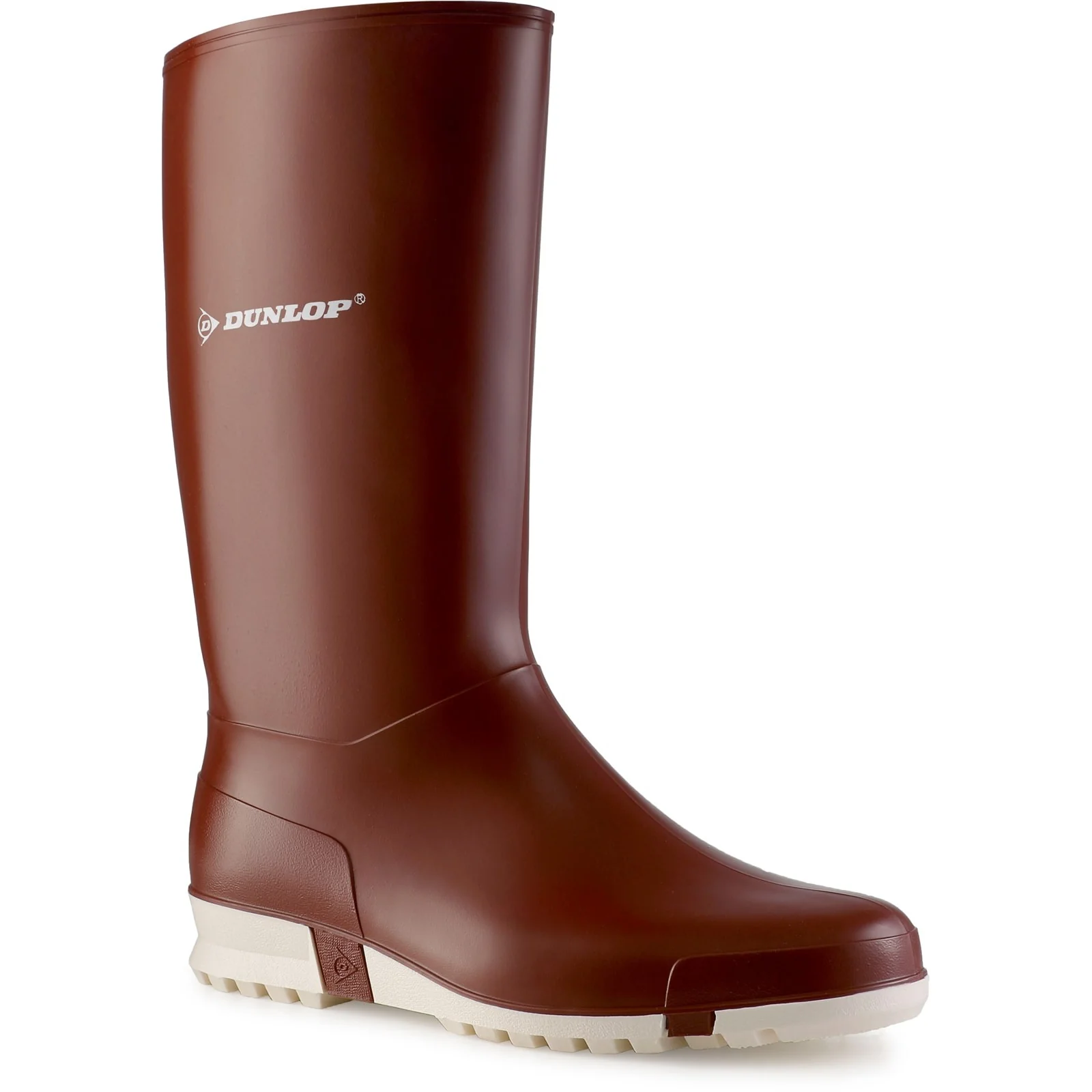 Dunlop Junior Kids Sport Wellington Burgundy/White - Image 5