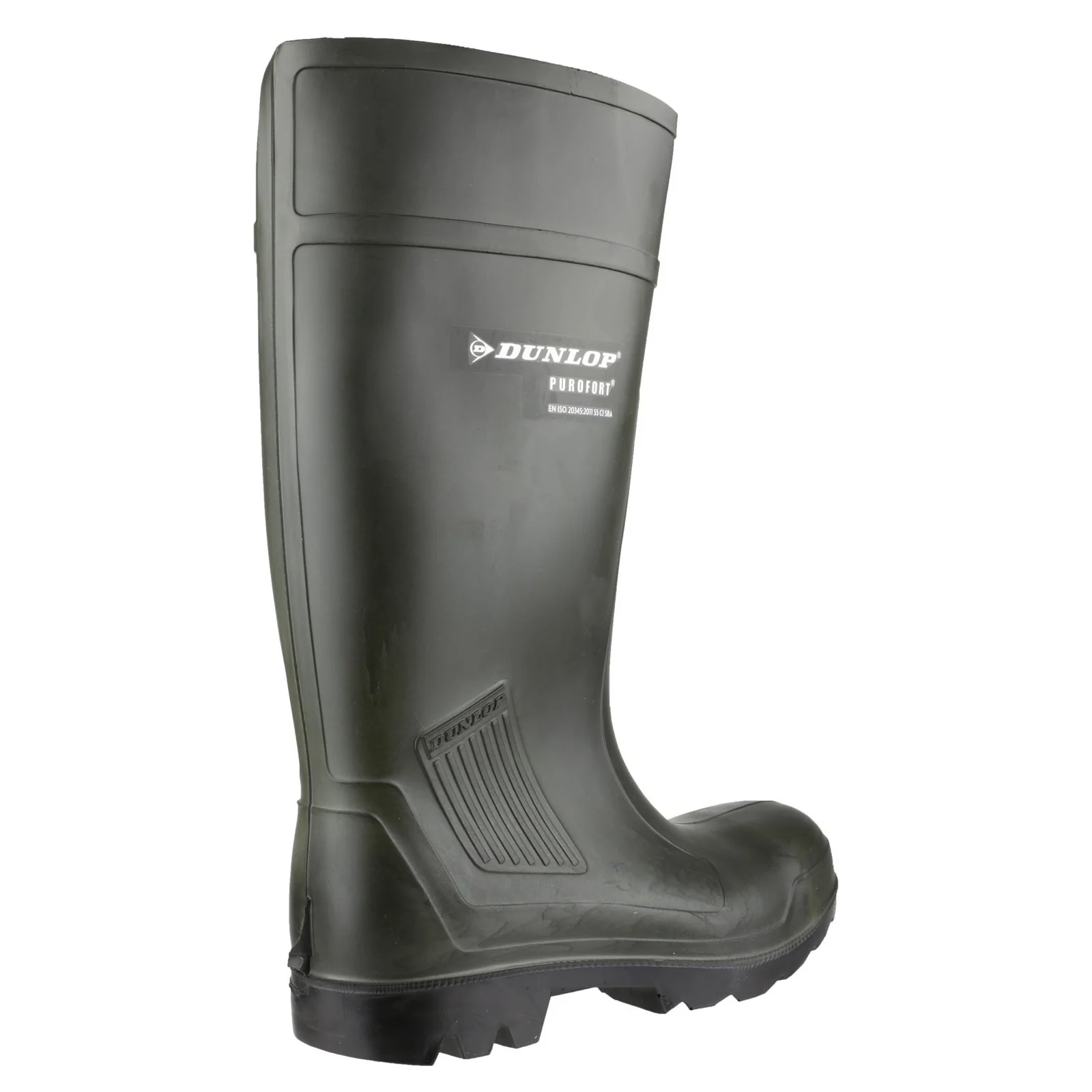 Dunlop Unisex Purofort Professional Full Safety Wellington Green - Image 3