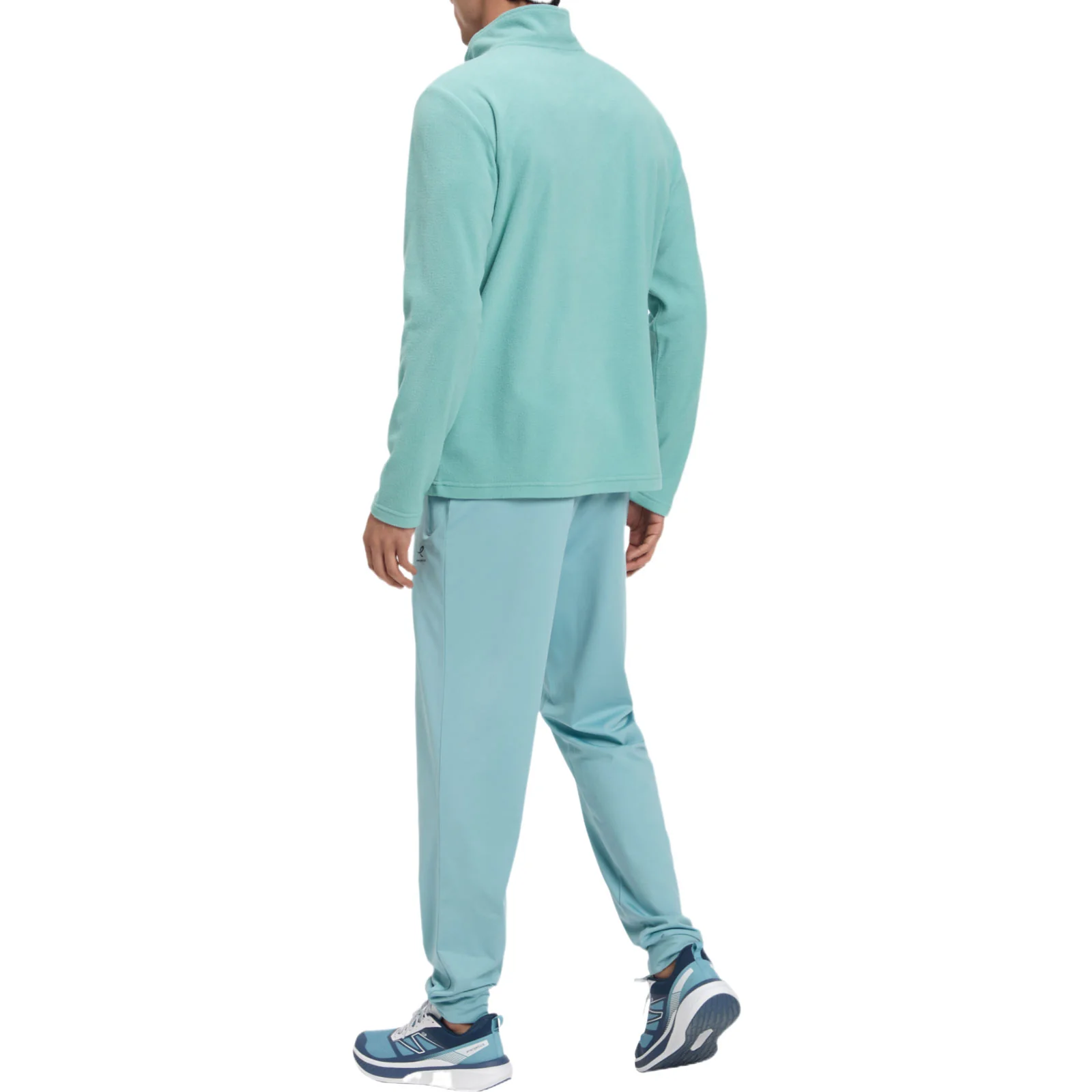 Energetics Amos Mens Half-Zip Fleece Sweatshirt - Image 2