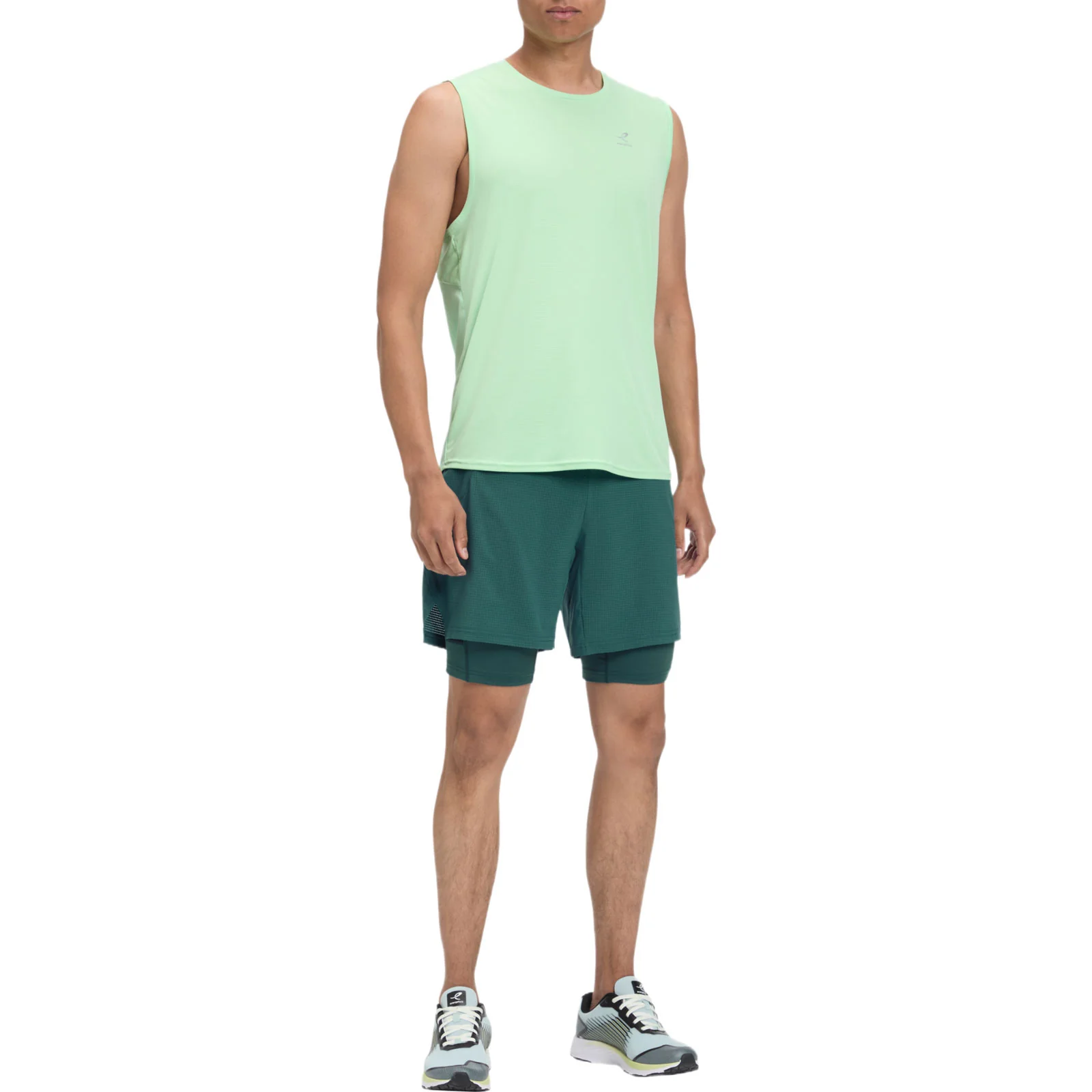 Energetics Stevo 2 in 1 Mens Lightweight Running Shorts - Image 7
