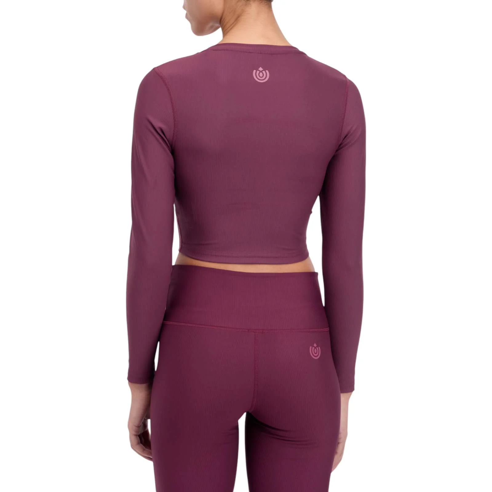 Energetics Olene Long Sleeve Womens T-Shirt RED Long Sleeve T-Shirt - Image 2