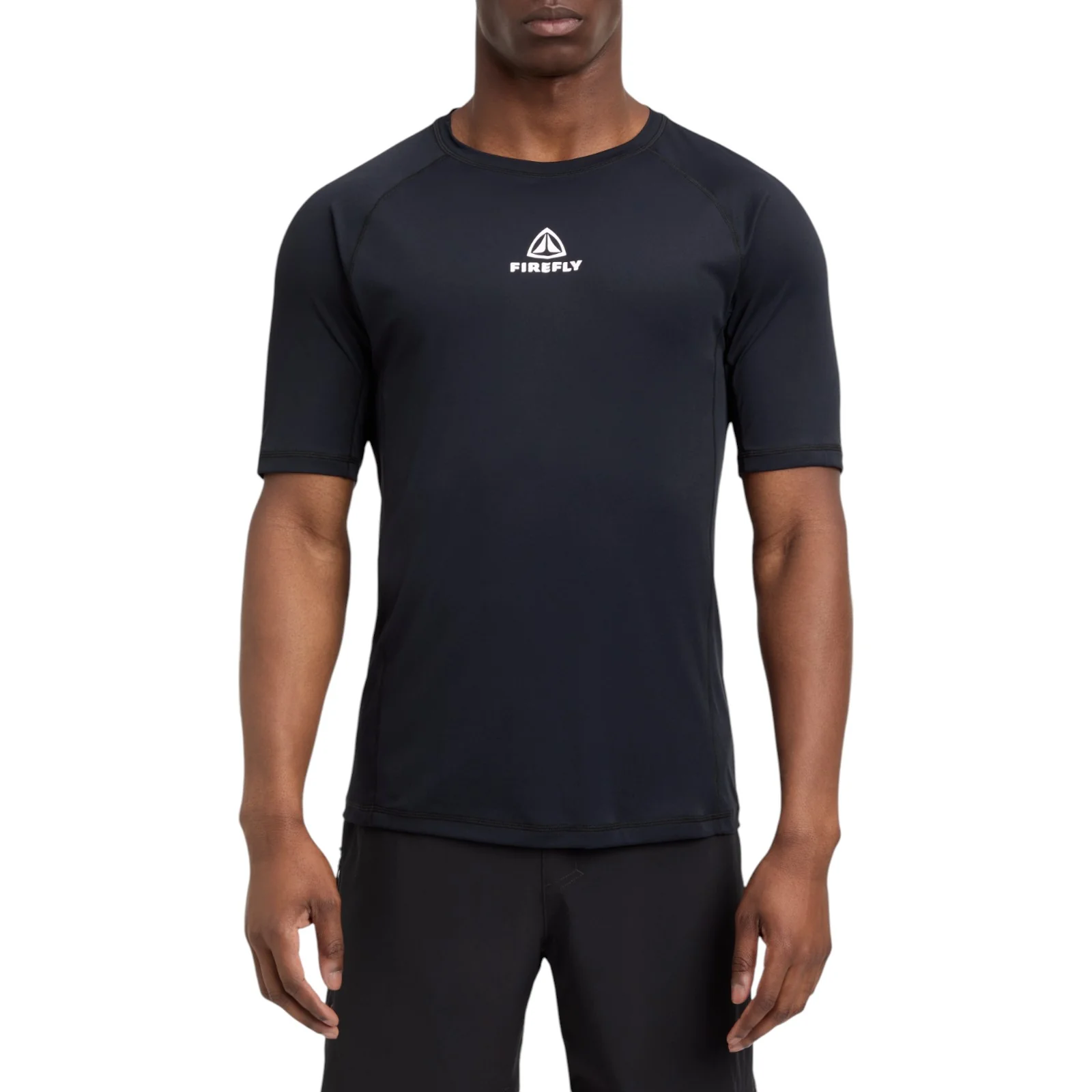 Firefly Larry II Mens Short Sleeved Rashguard Swim Top