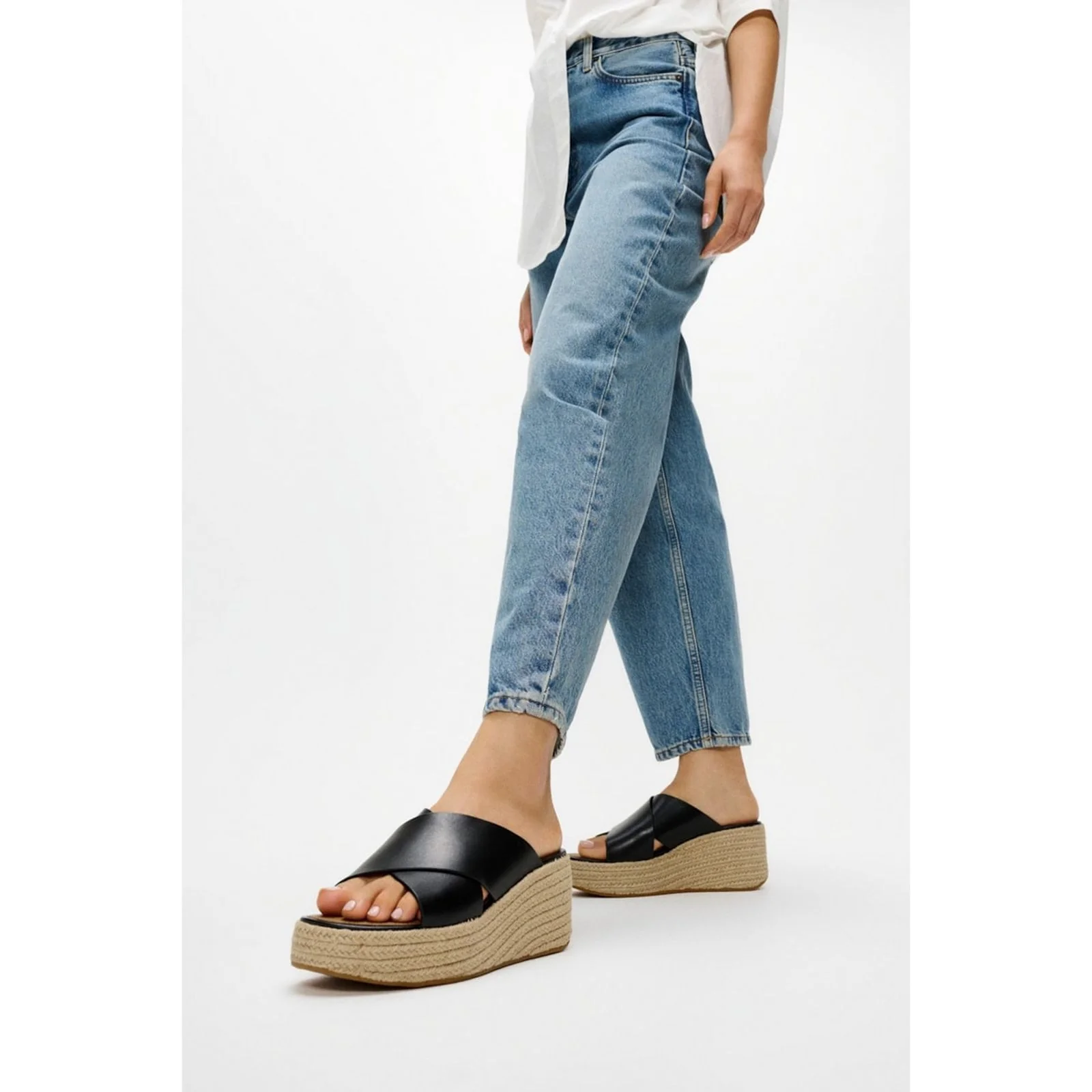 Fitflop Womens Platfforms Espadrille Black - Image 6