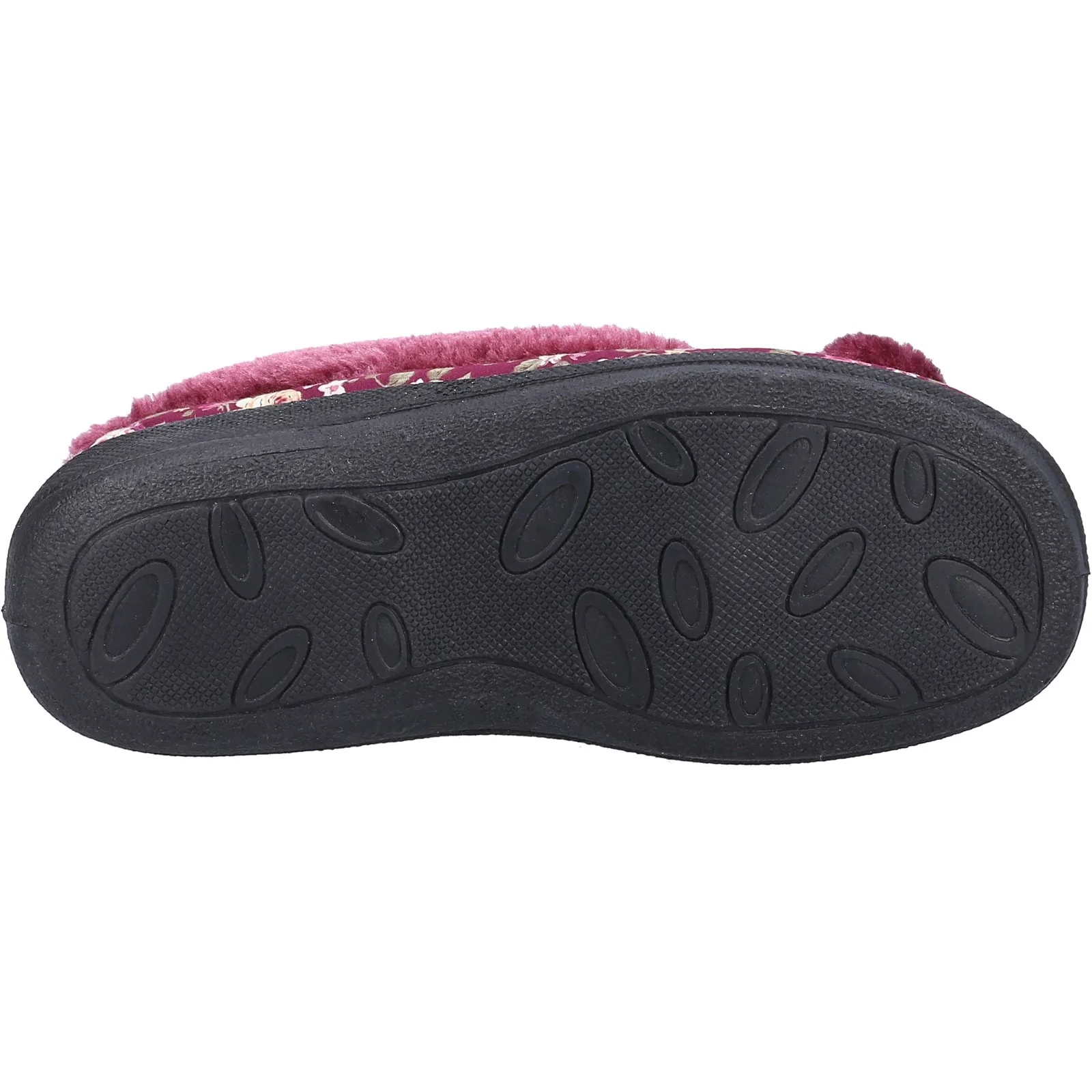 Fleet & Foster Womens Goldfinch Ladies Slipper Burgundy - Image 2
