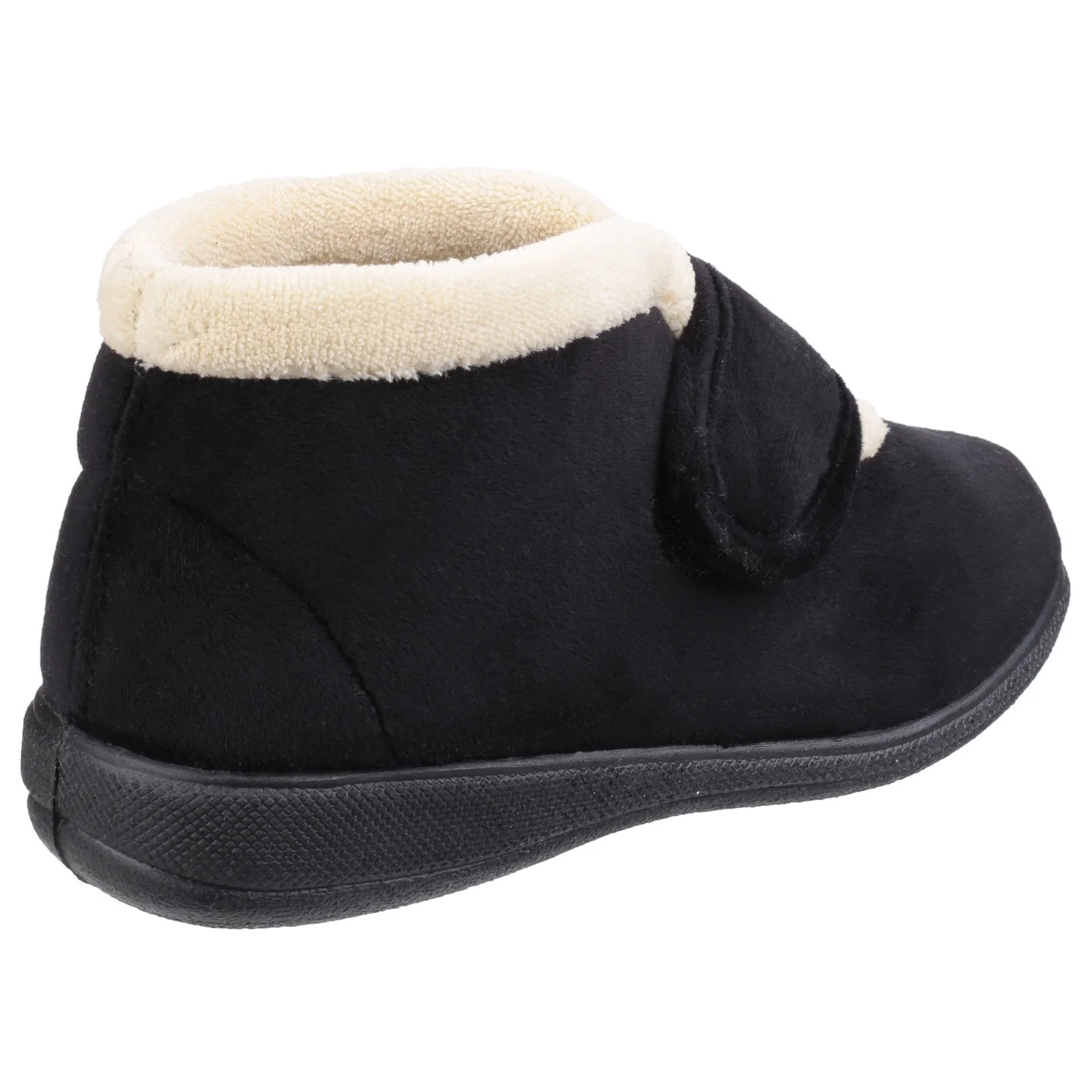 Fleet & Foster Womens Levitt Bootie Slipper Black - Image 3