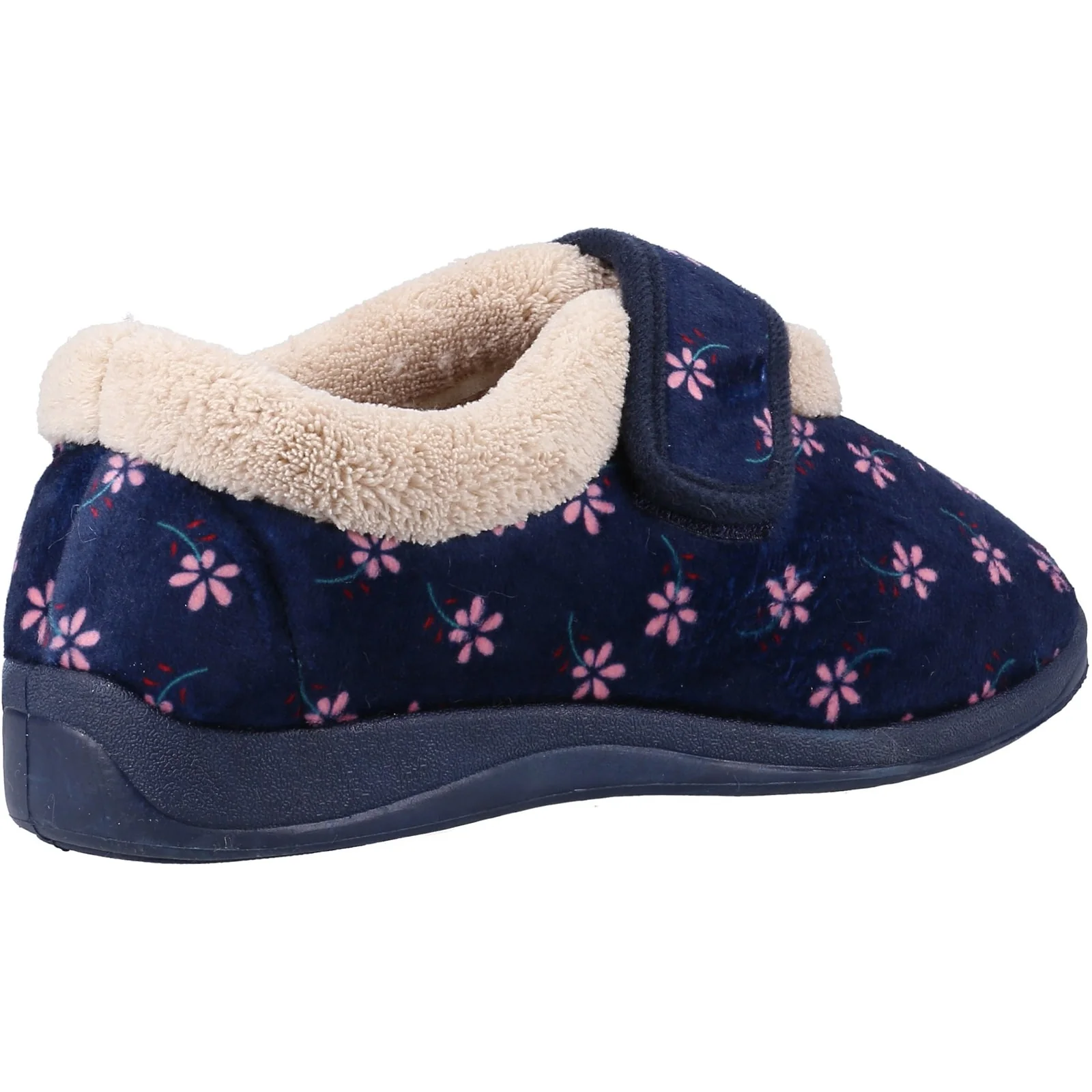 Fleet & Foster Womens Tunnis Slippers Navy - Image 3