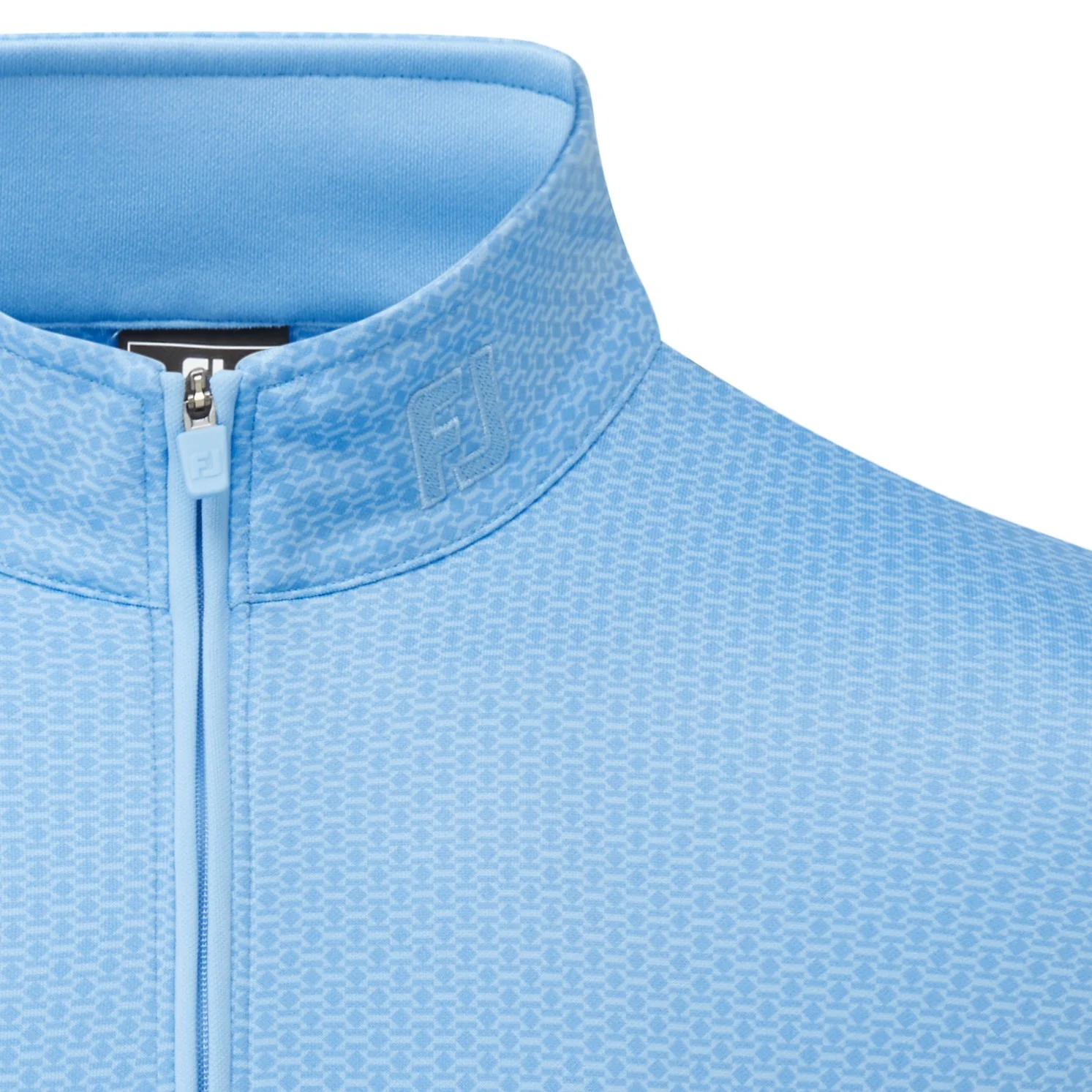 FootJoy Nautical Flag Tonal Golf Mens Half-Zip Top - Image 5