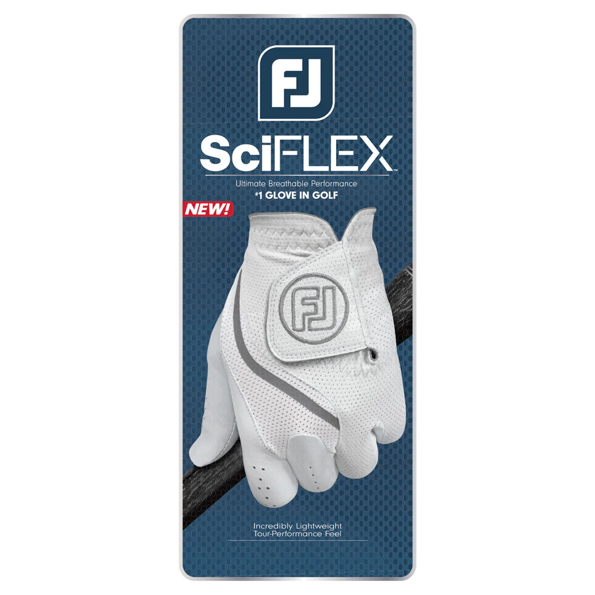 Footjoy Sci Flex Glove Mens Right Hand Glove - White - Image 3