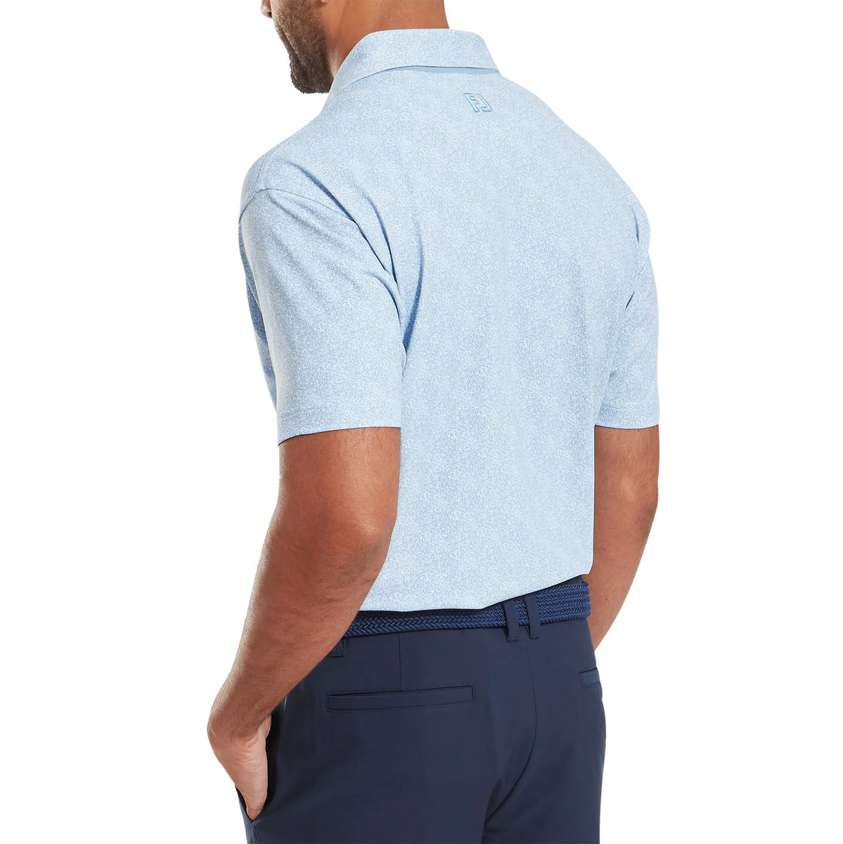 FootJoy Speckle Print Pique Polo - Image 2