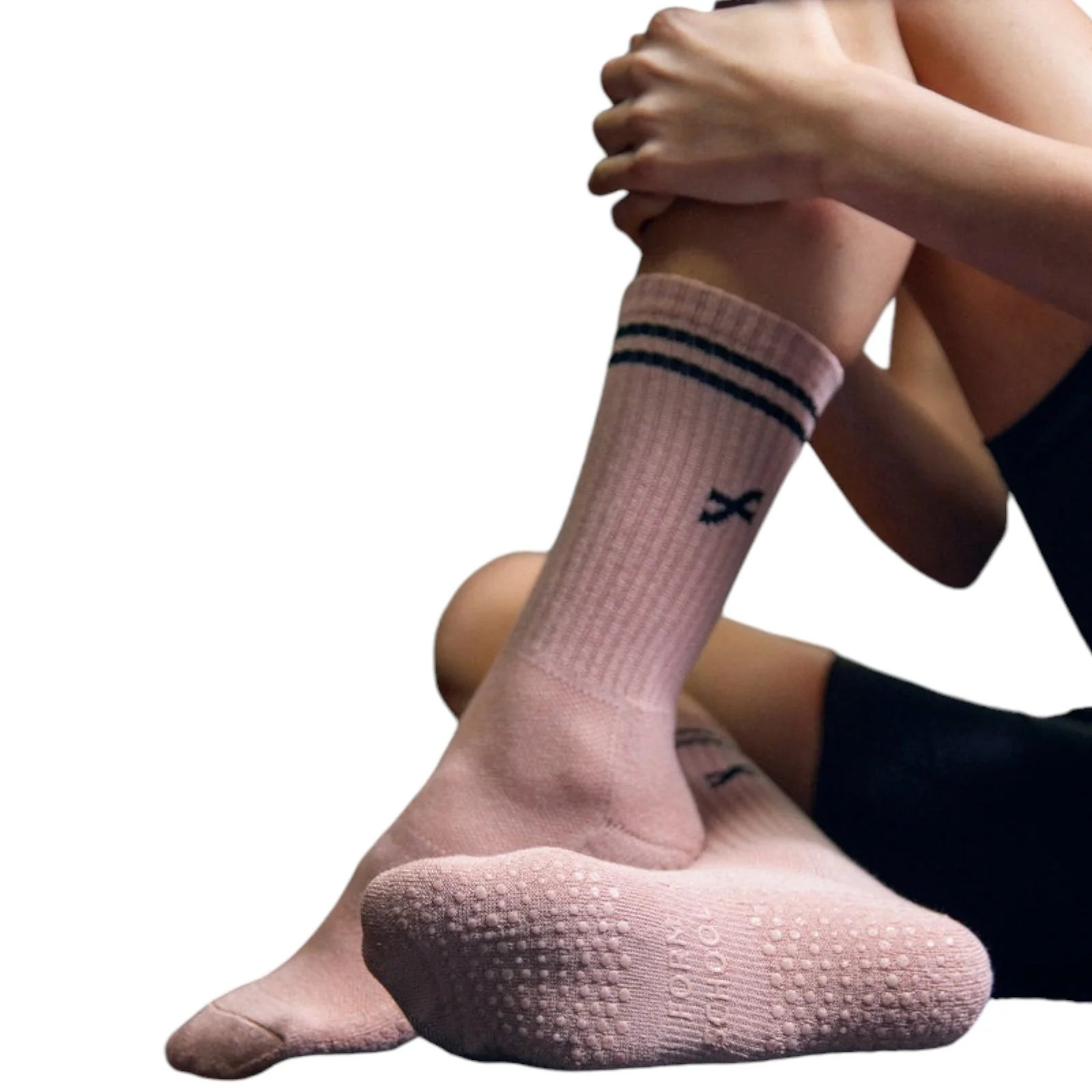 FormSchool Classic Length Womens Grip Crew Socks - Image 2