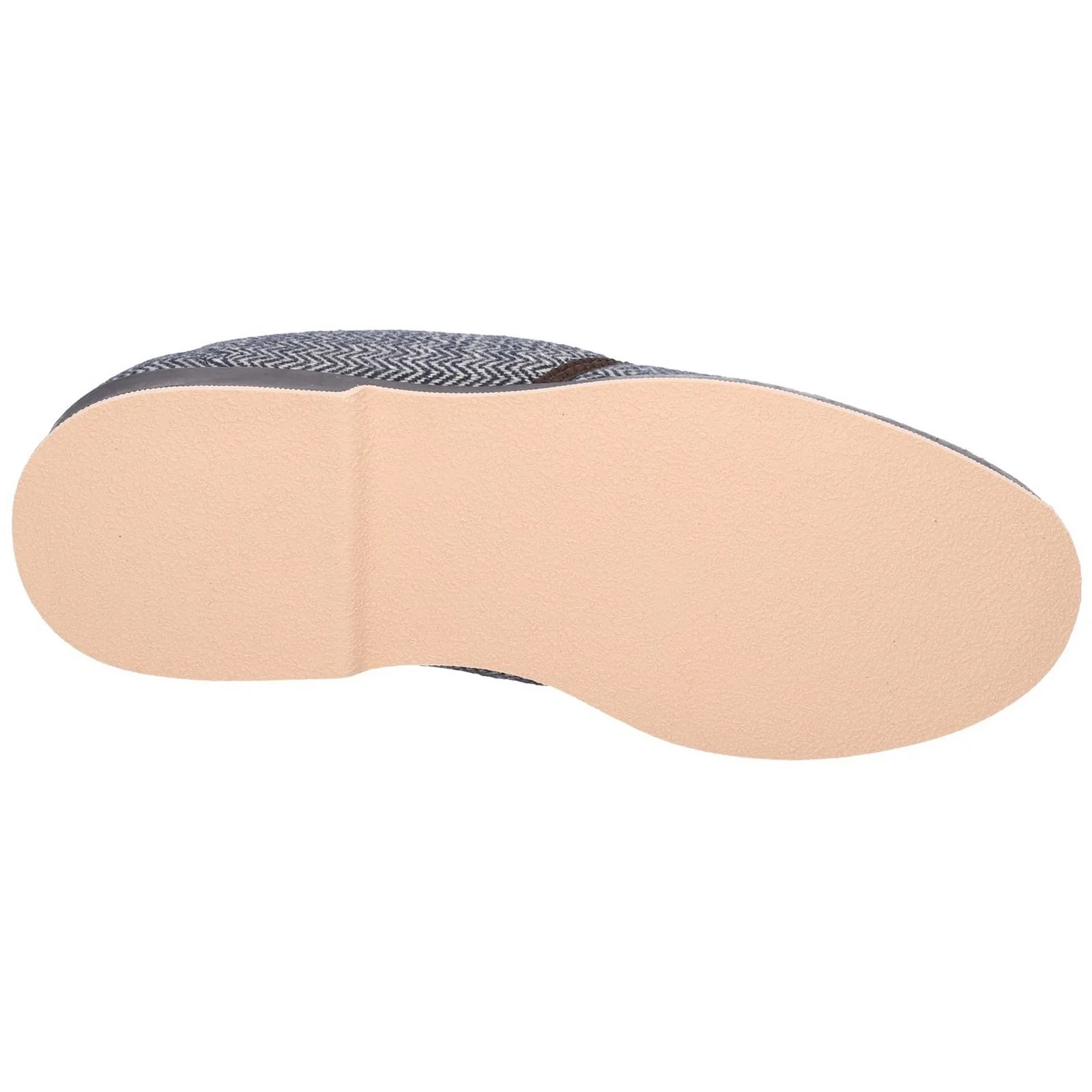 GBS Mens Stafford Twin Gusset Slipper Brown - Image 2
