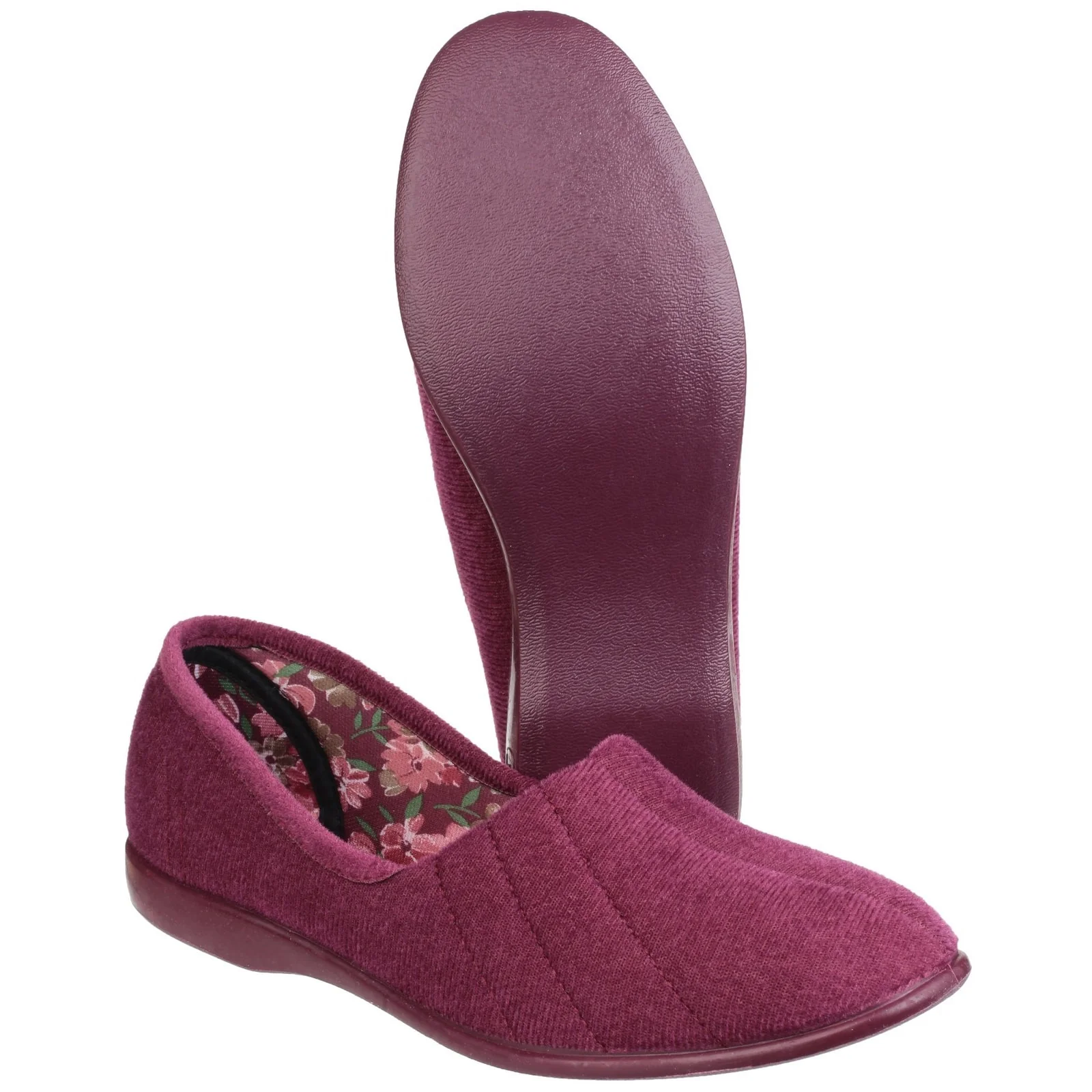 GBS Womens Audrey Ladies Slipper Heather - Image 4