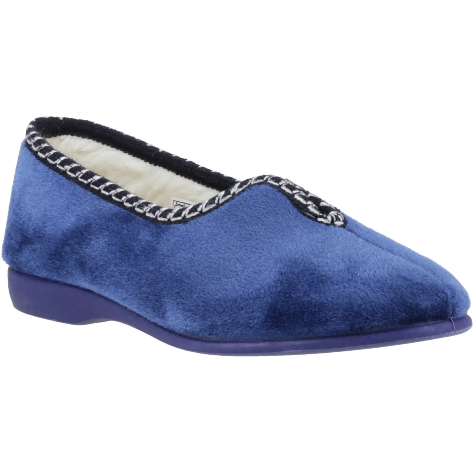 GBS Womens Helsinki Classic Slippers Blueberry - Image 5