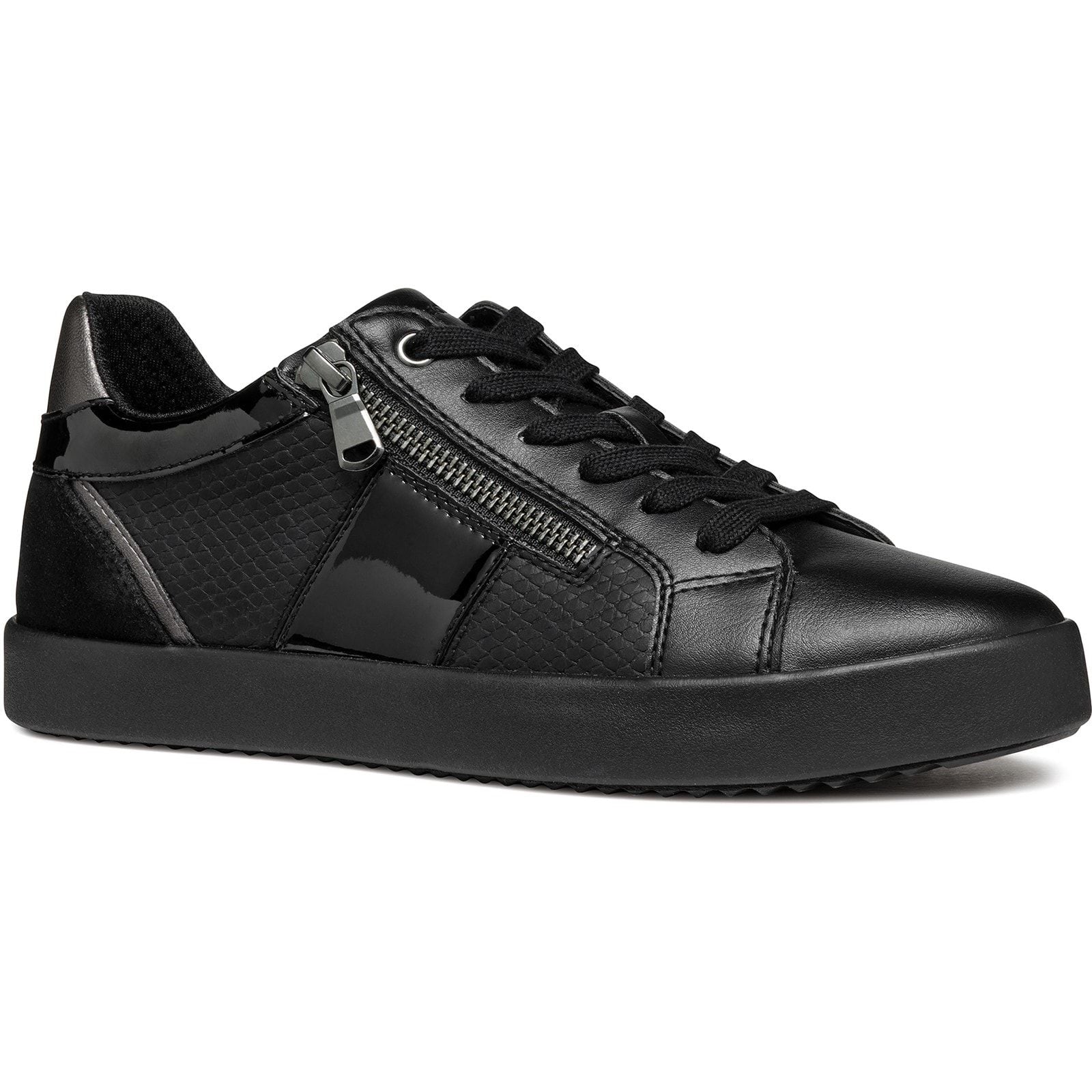 Geox Womens D BLOMIEE E SNEAKERS Black - Image 5