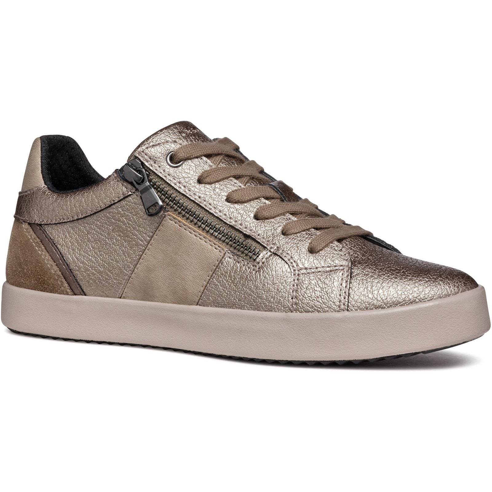 Geox Womens D BLOMIEE E SNEAKERS Taupe - Image 6