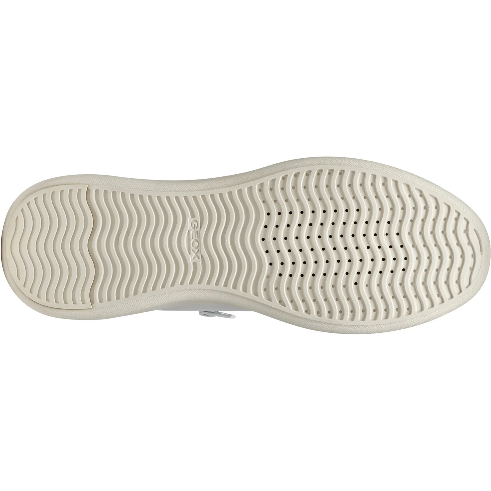 Geox Womens D SUNNETTY SNEAKERS White/Silver - Image 2