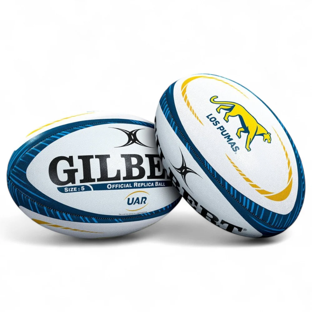 Gilbert Argentina Rugby Replica Rubber Ball - Size 5 - Image 3