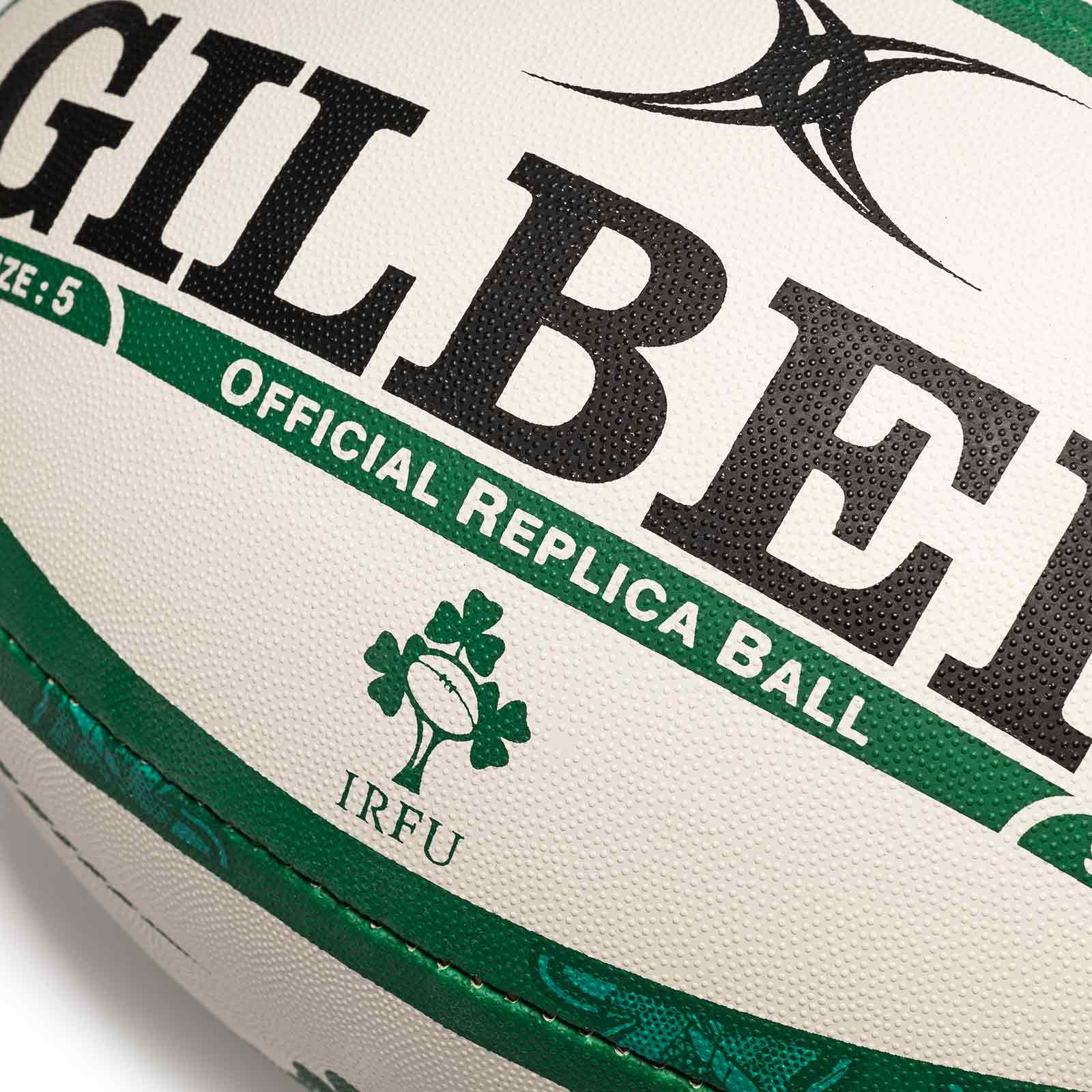 Gilbert IRFU Ireland Rugby 2025/26 Replica Ball - Size 5 - Image 5