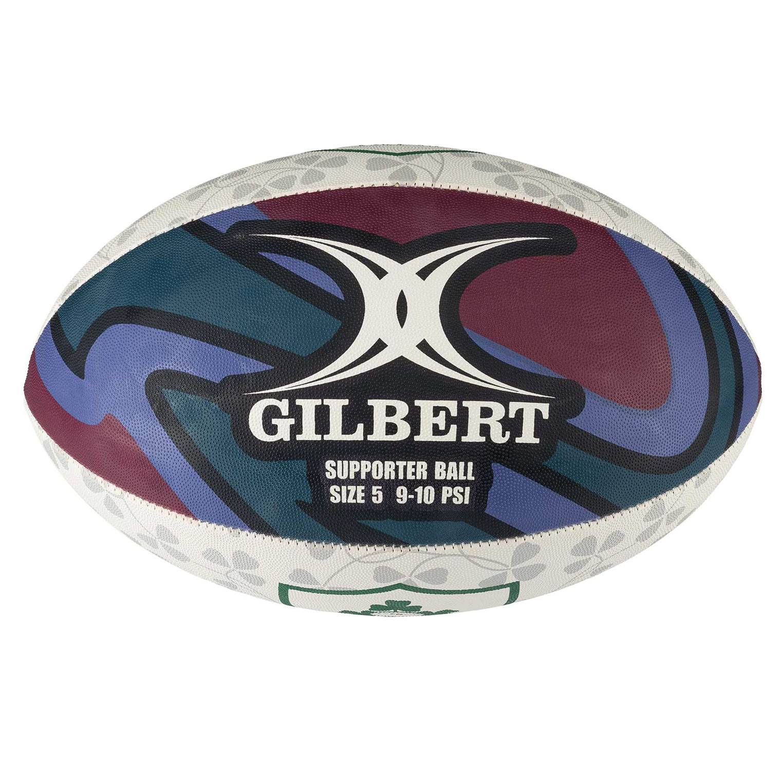 Gilbert IRFU Ireland Rugby 2025 Supporter Ball - Size 5 - Image 2