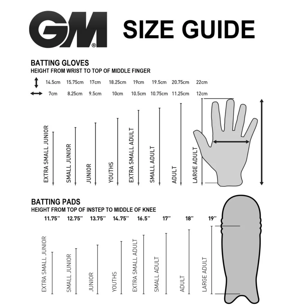 Gunn & Moore GM Diamond 404 Youths Batting Gloves - RH - Image 2