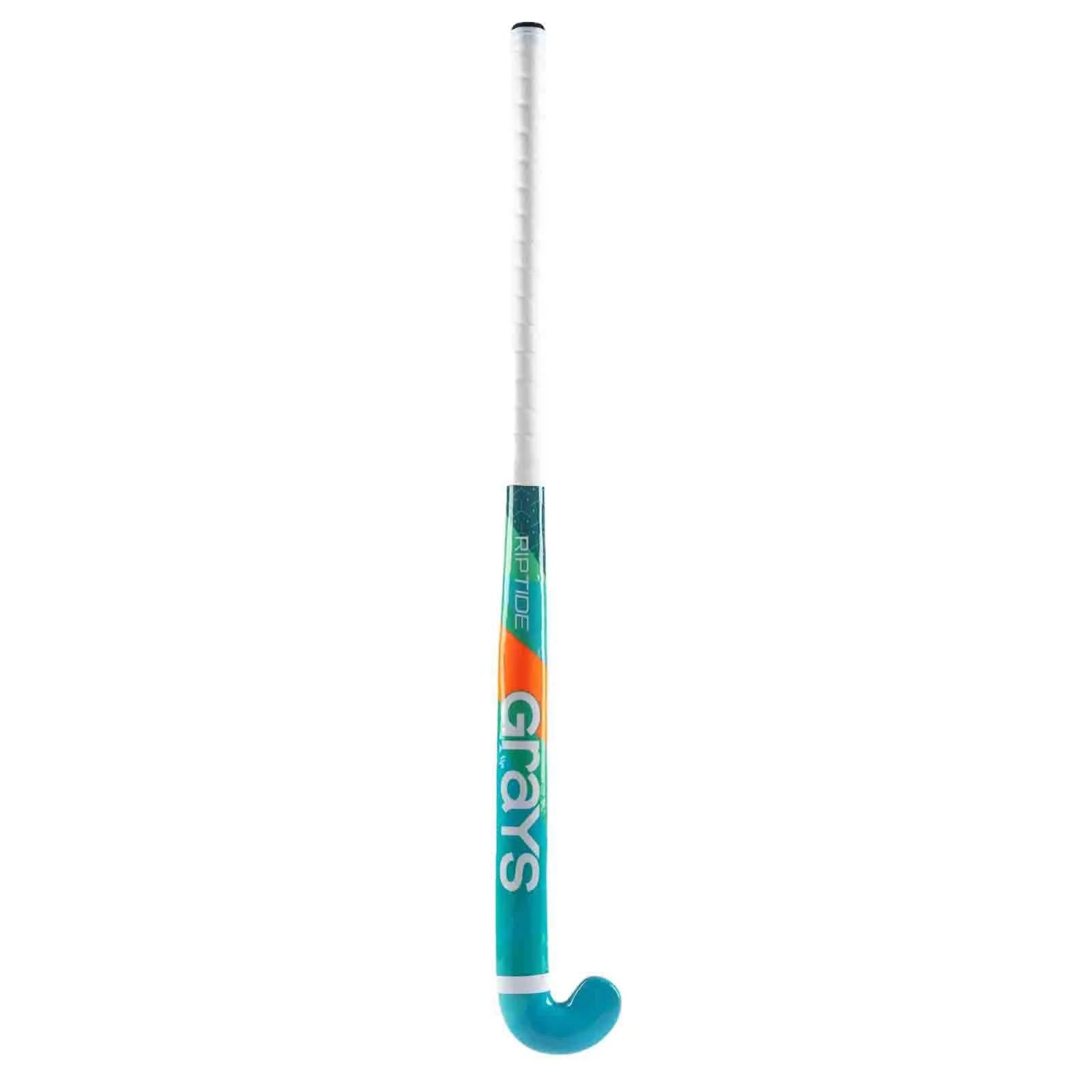 Grays Riptide Ultrabow Junior Hockey Stick Blue/Green - Image 2