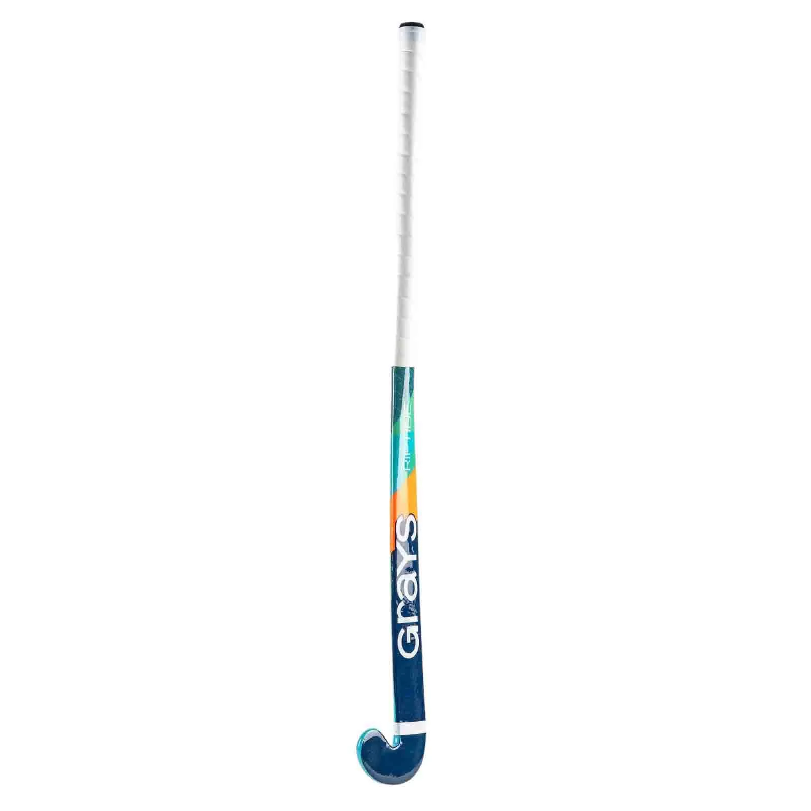 Grays Riptide Ultrabow Junior Hockey Stick Blue/Green - Image 4