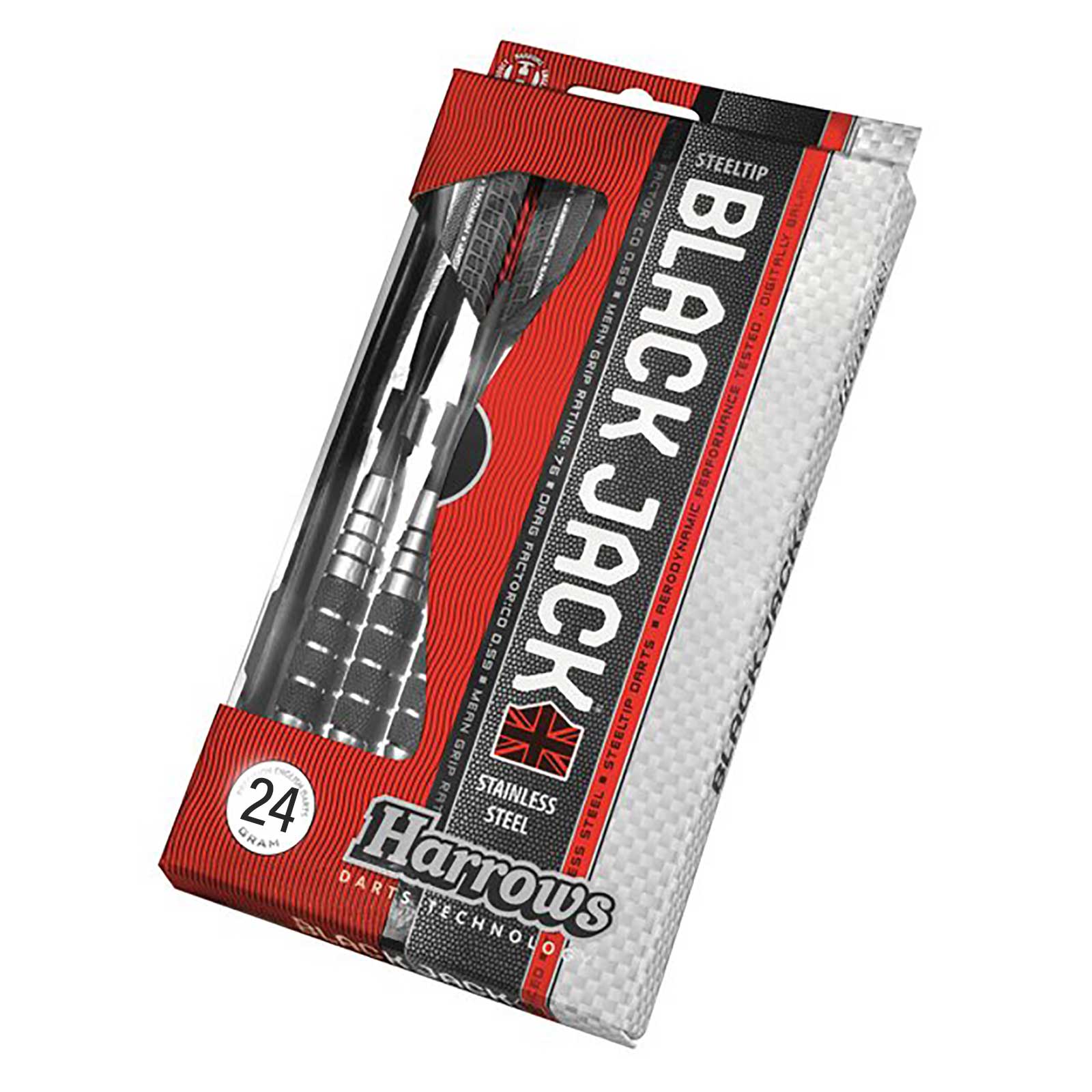 Harrows Black Jack Steeltip Dart - 24g - Image 2
