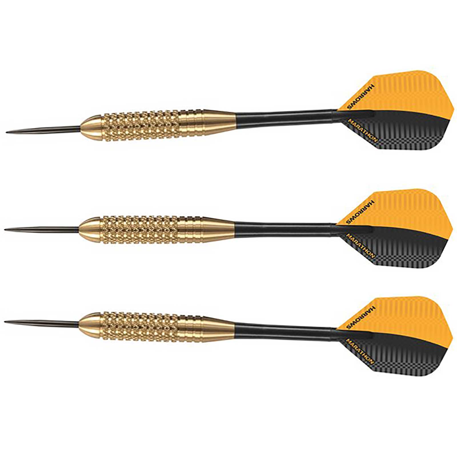Harrows Club Brass Steeltip Darts - 25g - Image 2