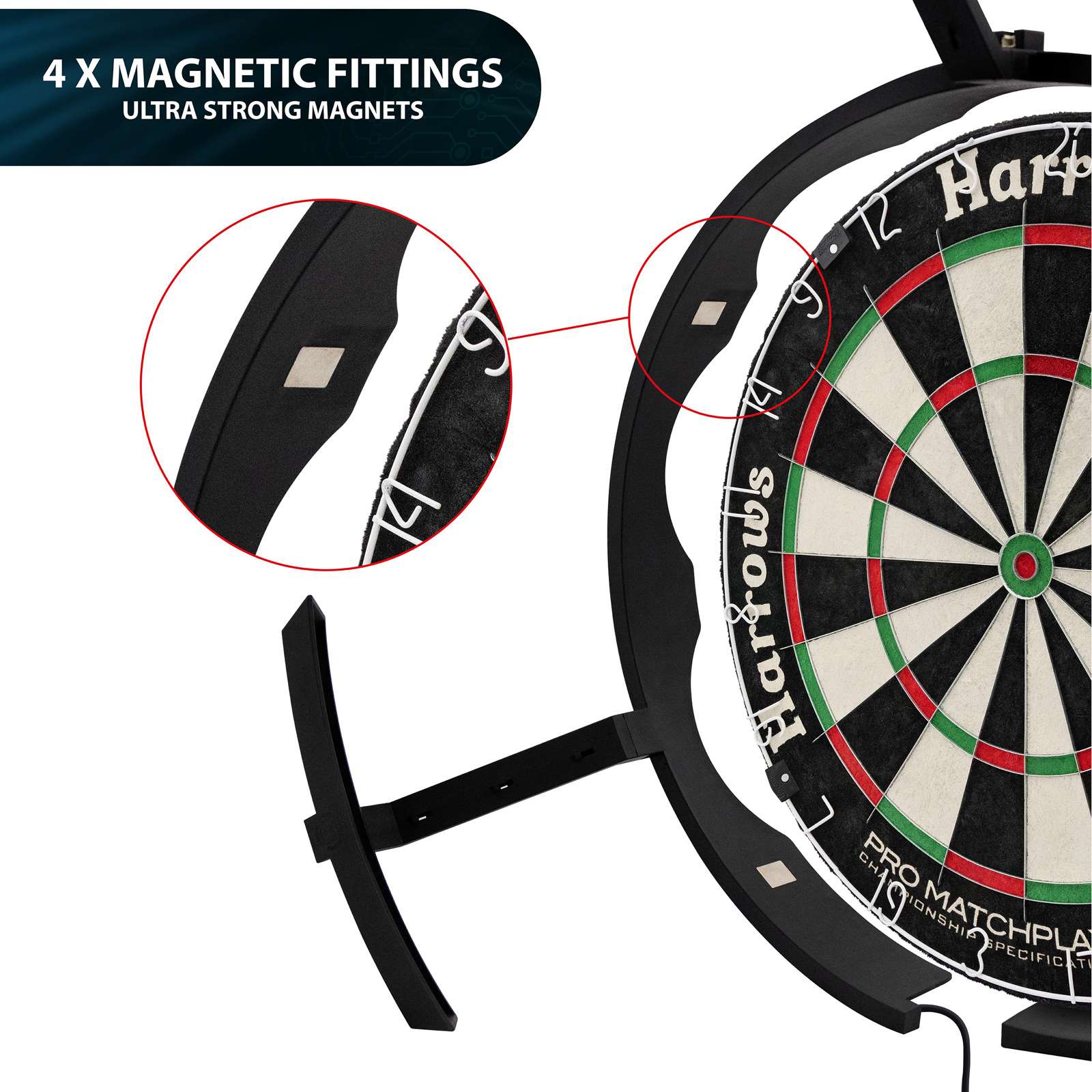 Harrows Trilight Dartboard Lighting System - Image 8