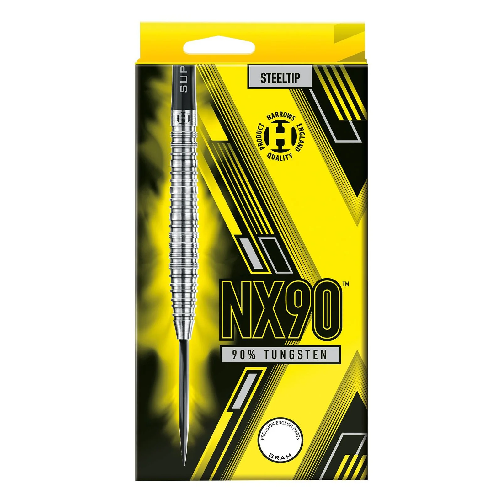Harrows NX90 Tapered 90% Tungsten 21g Steel-Tip Darts - Image 4