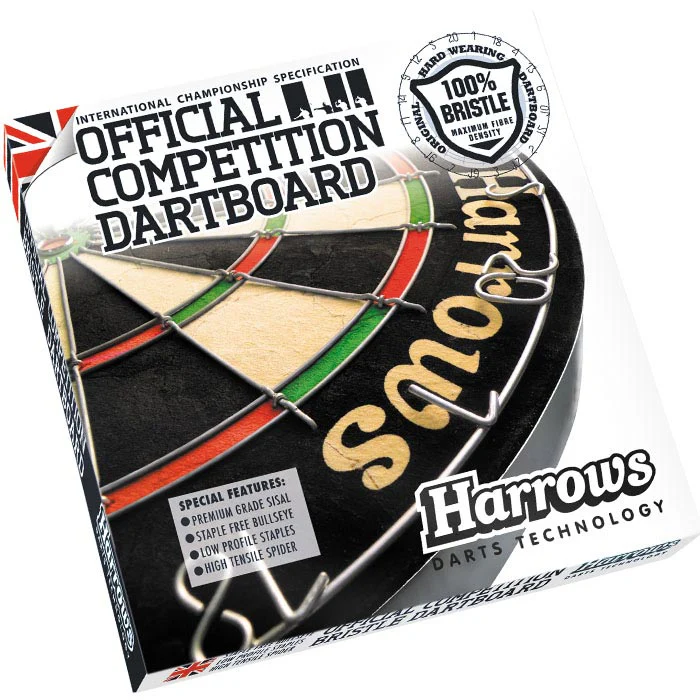 Harrows Official Competition Bristle Dartboard - Image 4
