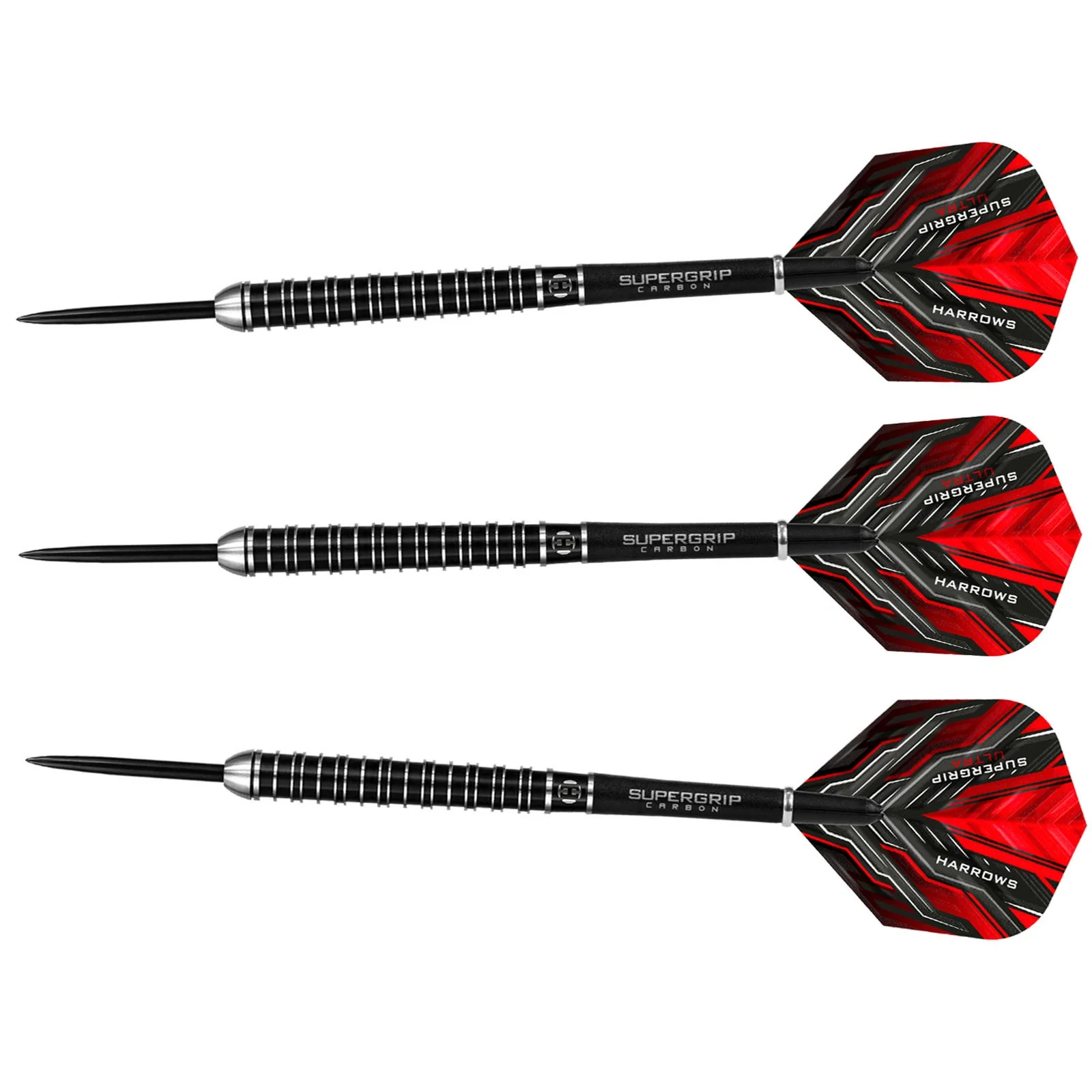 Harrows Supergrip Ultra 90% Tungsten 26g Darts - Image 2