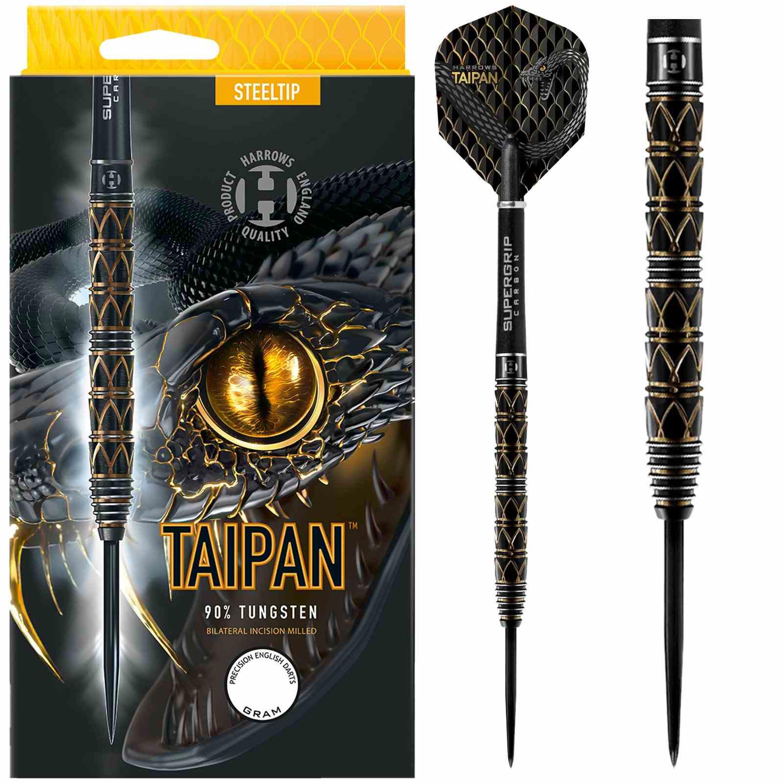 Harrows Taipan 90% Tungsten 23g Darts