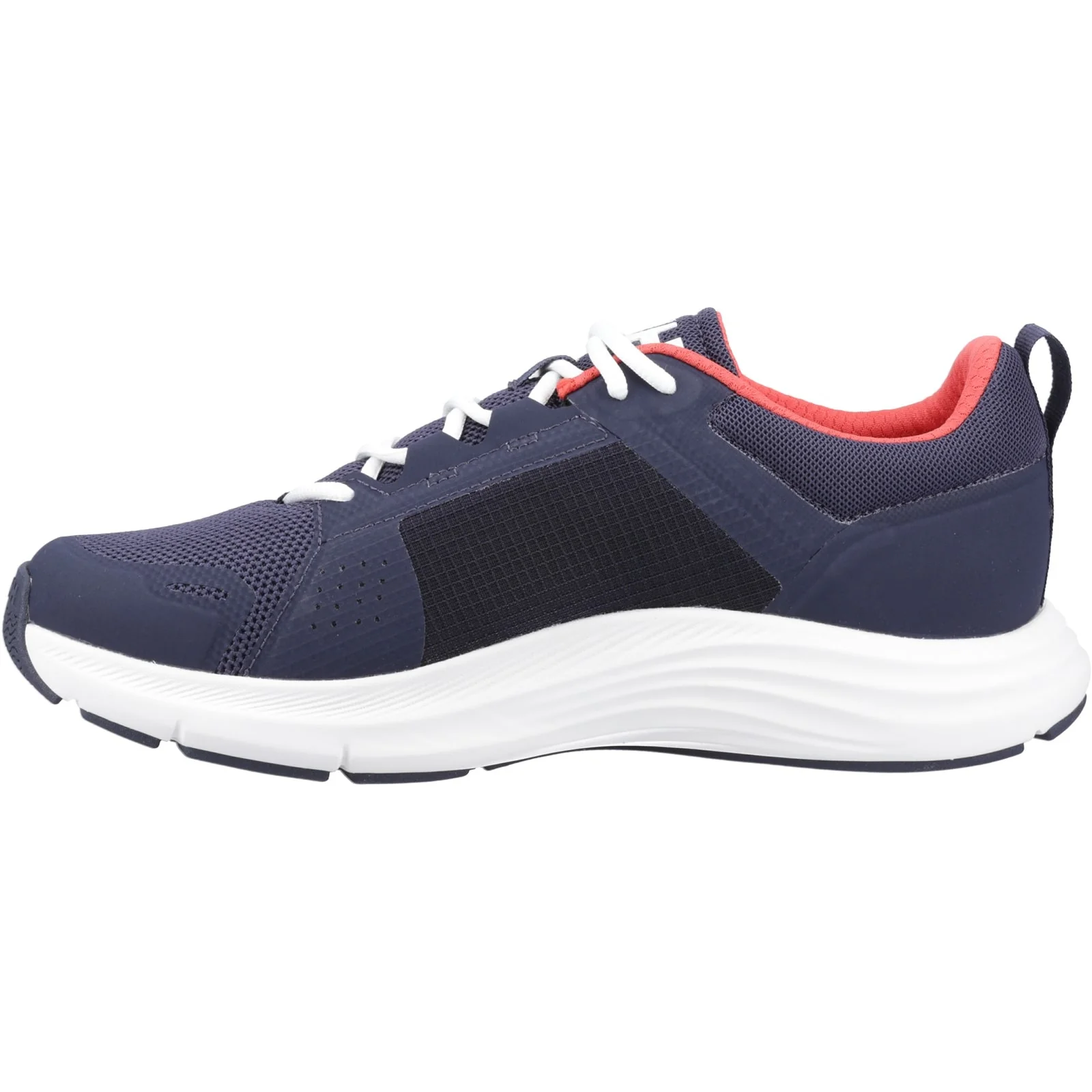 Helly Hansen Sport Mens AHIGA EVO 5 Trainers Navy/Alert Red - Image 2