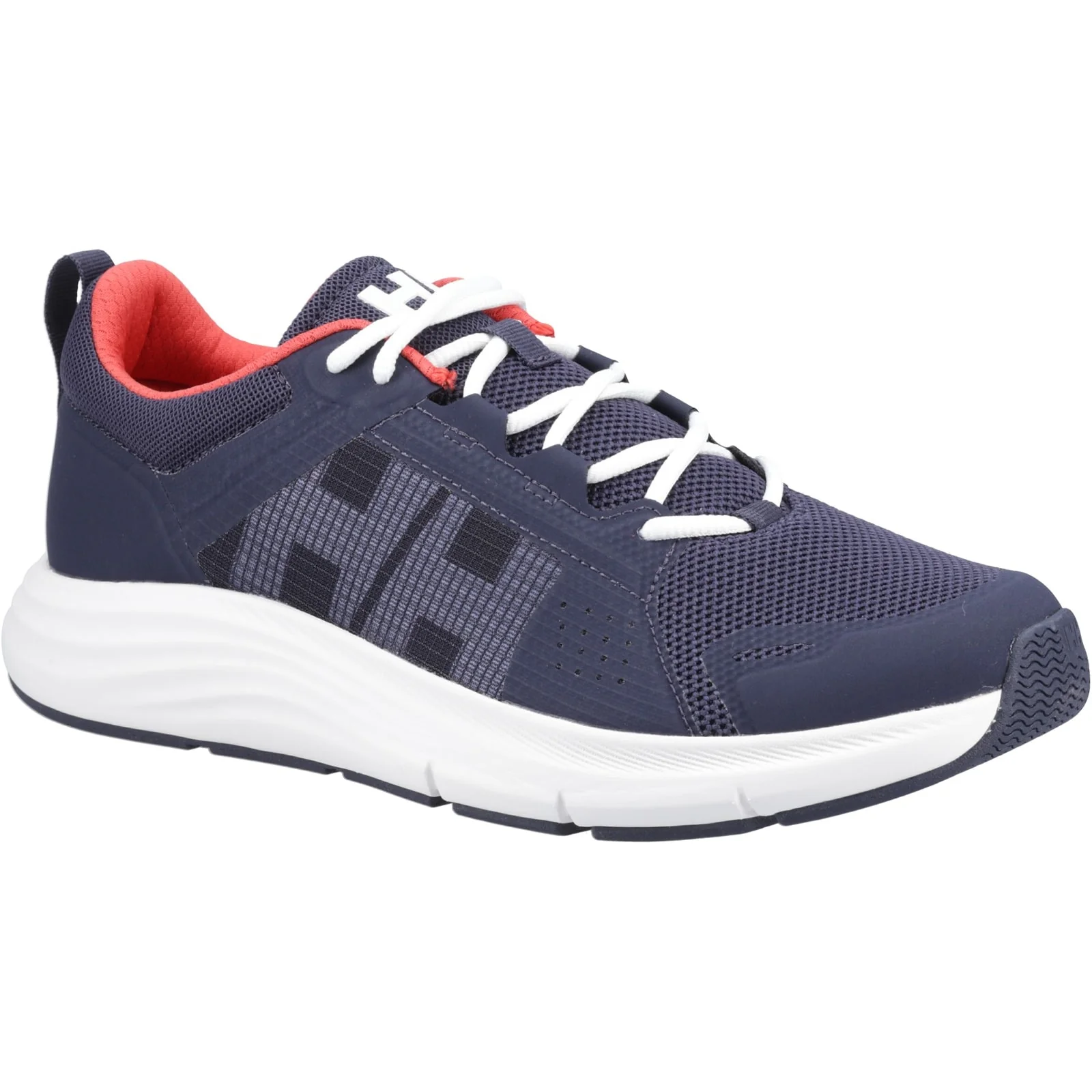 Helly Hansen Sport Mens AHIGA EVO 5 Trainers Navy/Alert Red - Image 6