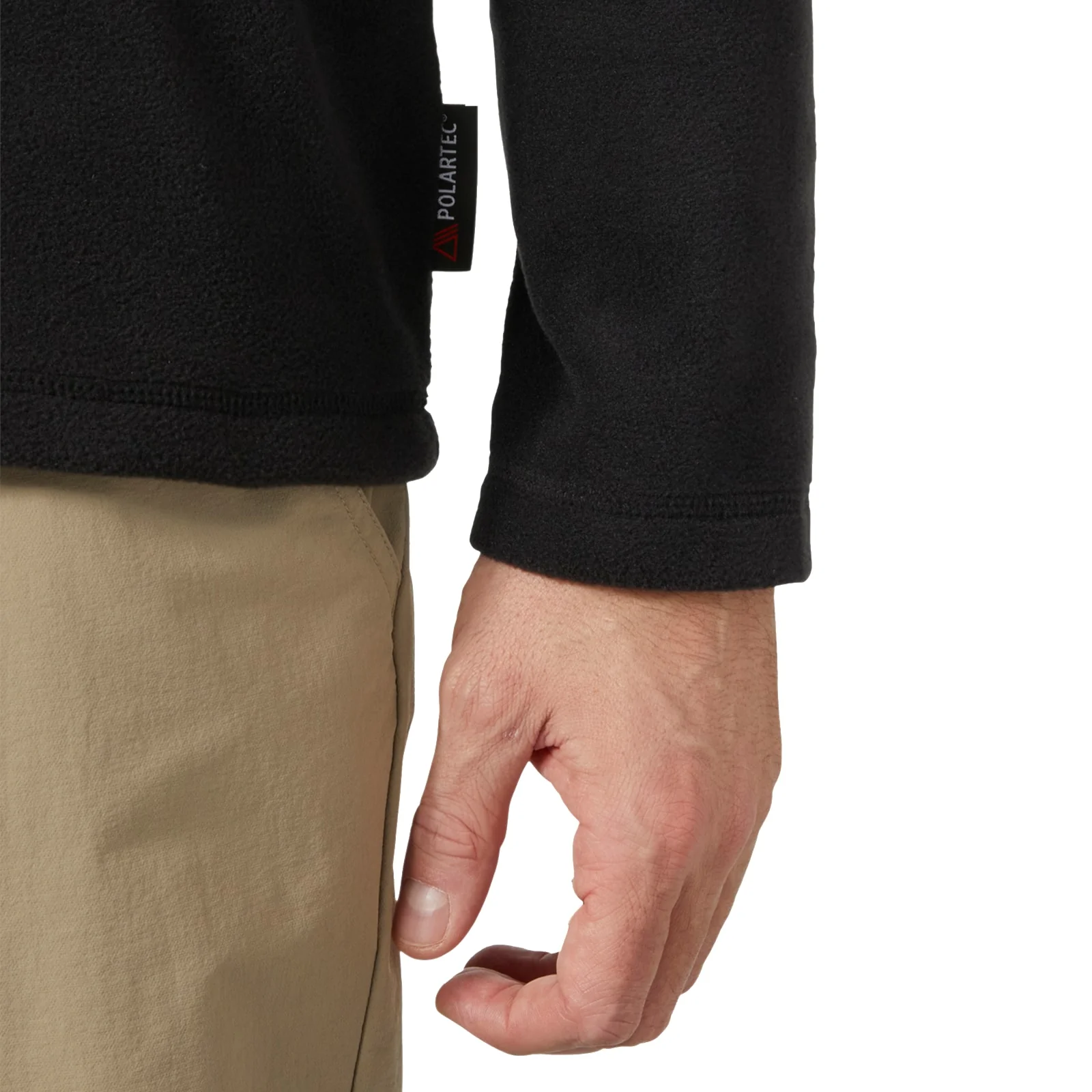 Helly Hansen Sport Mens Daybreaker 1/2 Zip Fleece Black - Image 4